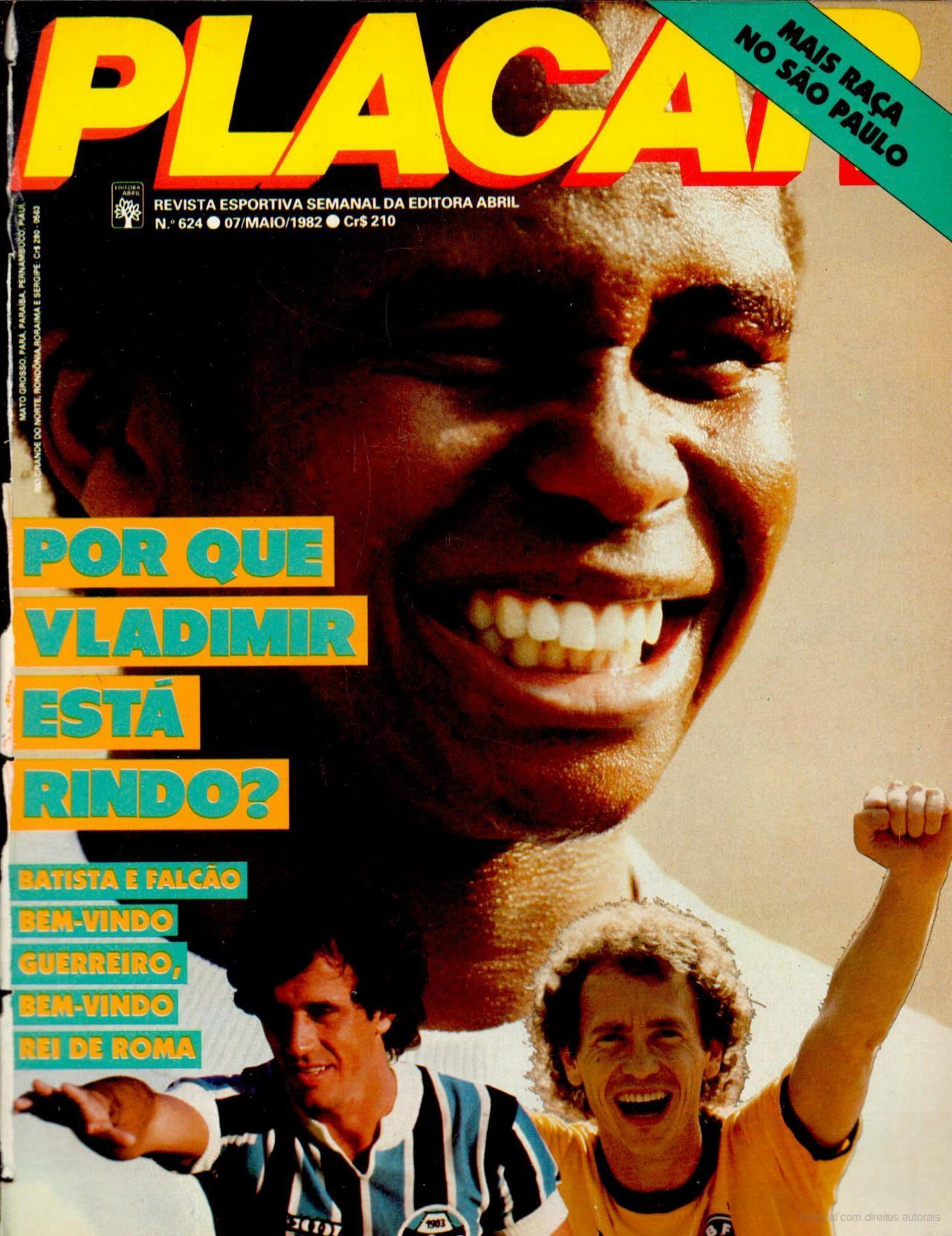 Capa da edição Nº 624 da revista PLACAR