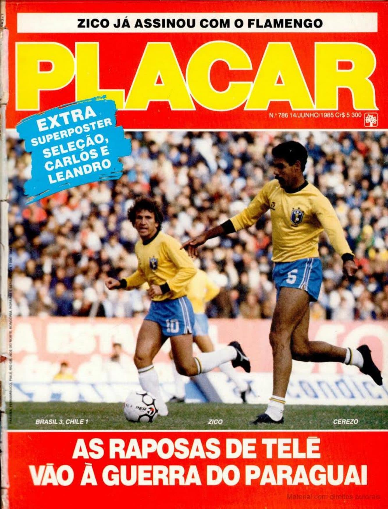 Capa da edição Nº 786 da revista PLACAR