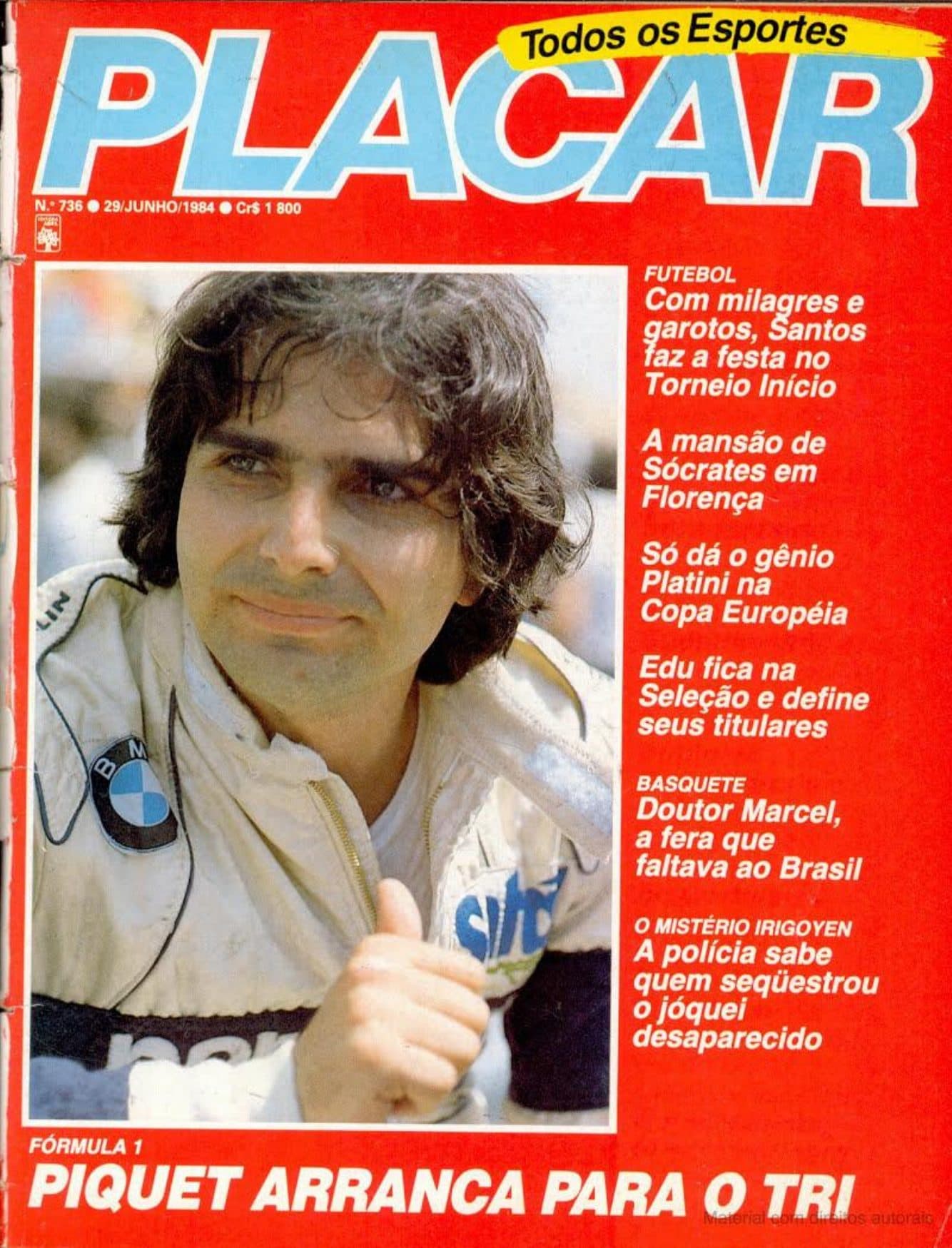 Capa da edição Nº 736 da revista PLACAR