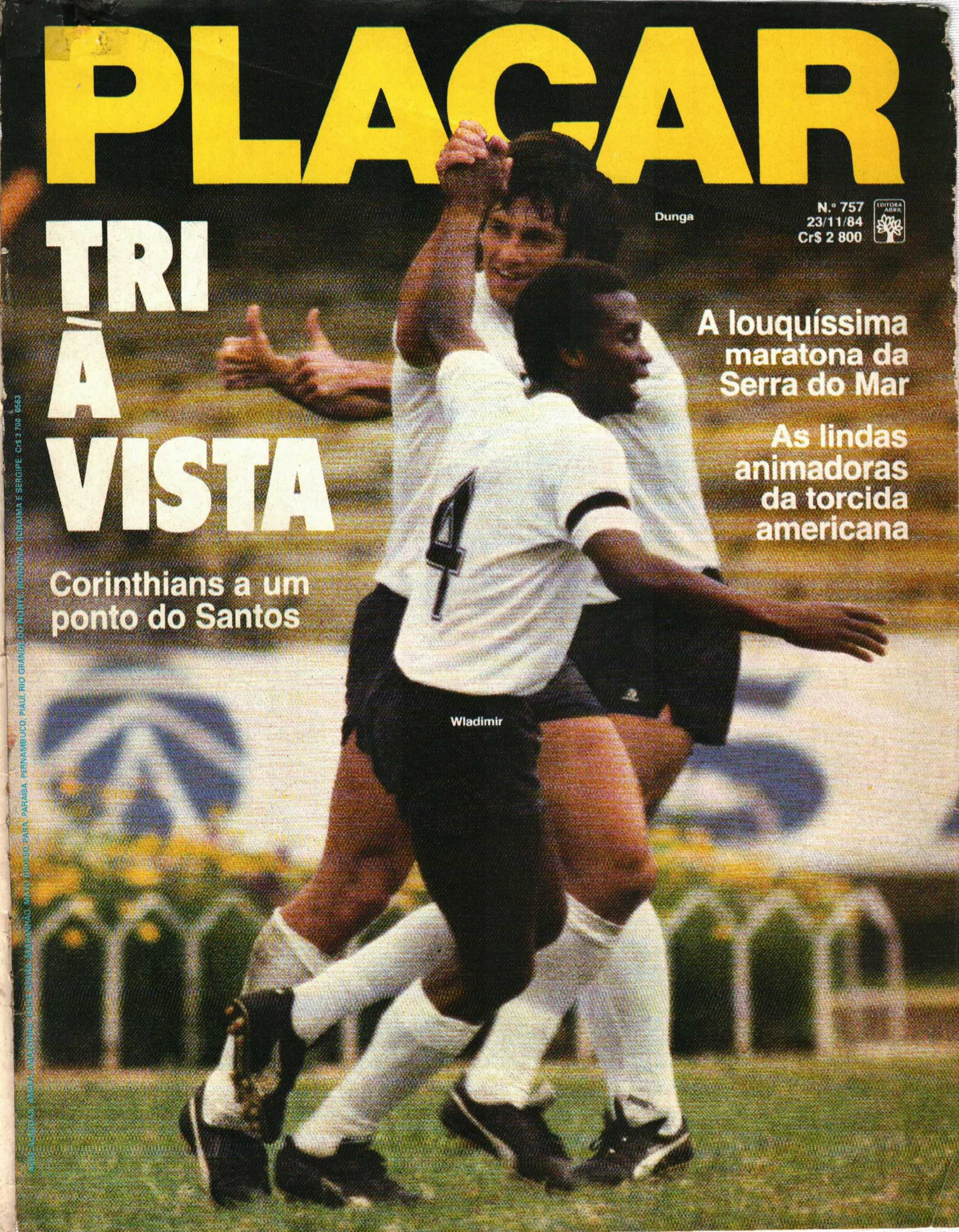 Capa da edição Nº 757 da revista PLACAR