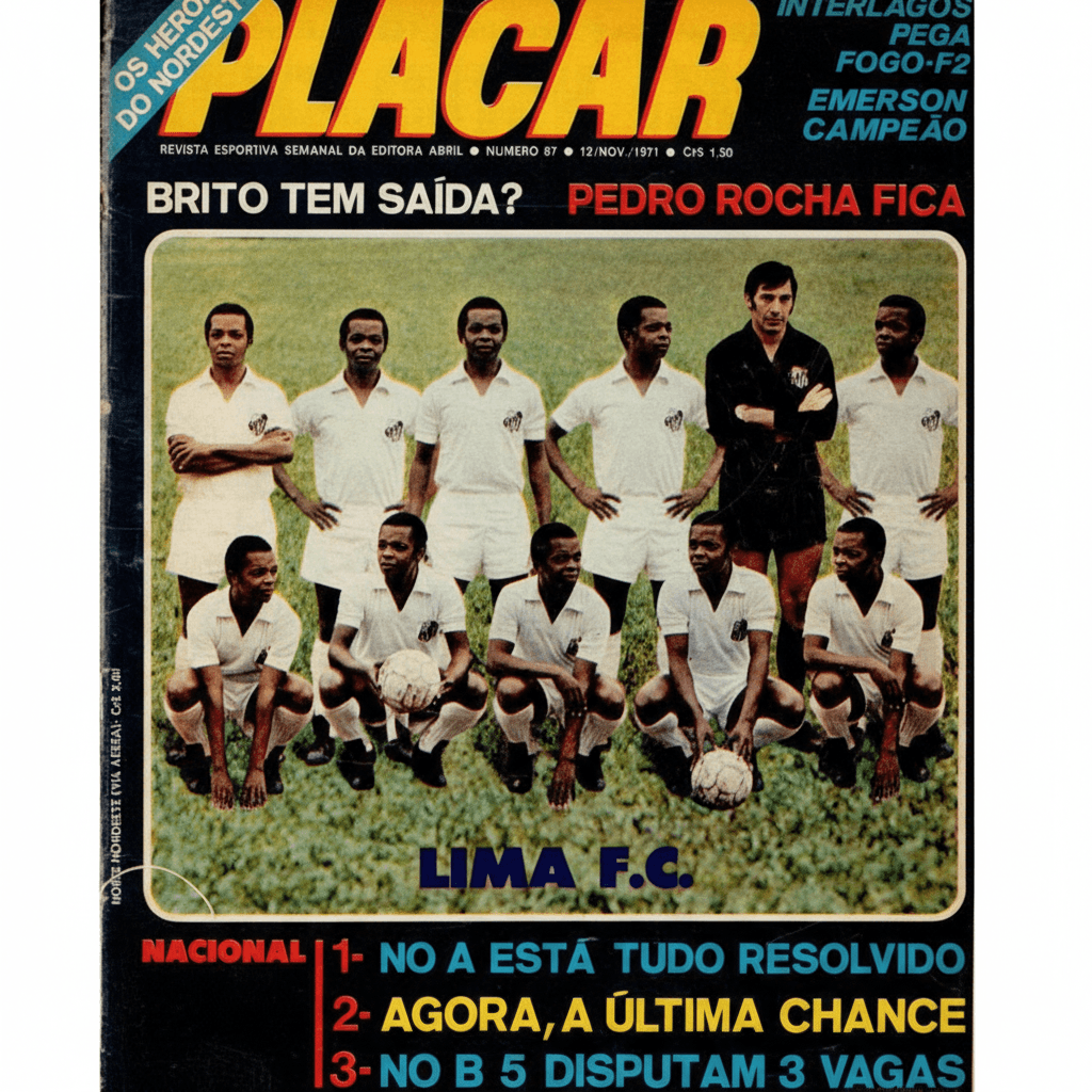 Capa da edição Os Heróis do Nordeste da revista PLACAR