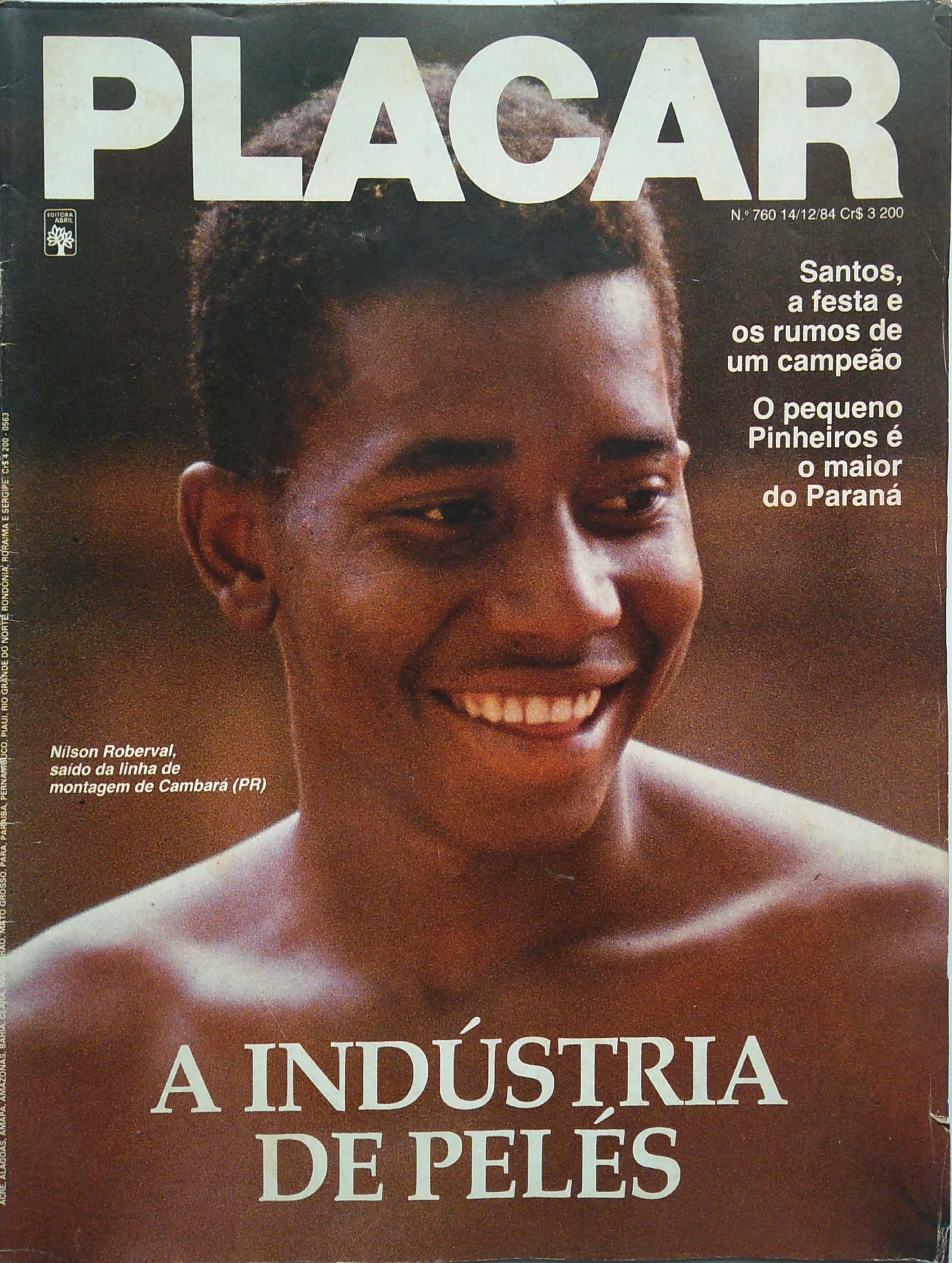 Capa da edição Nº 760 da revista PLACAR