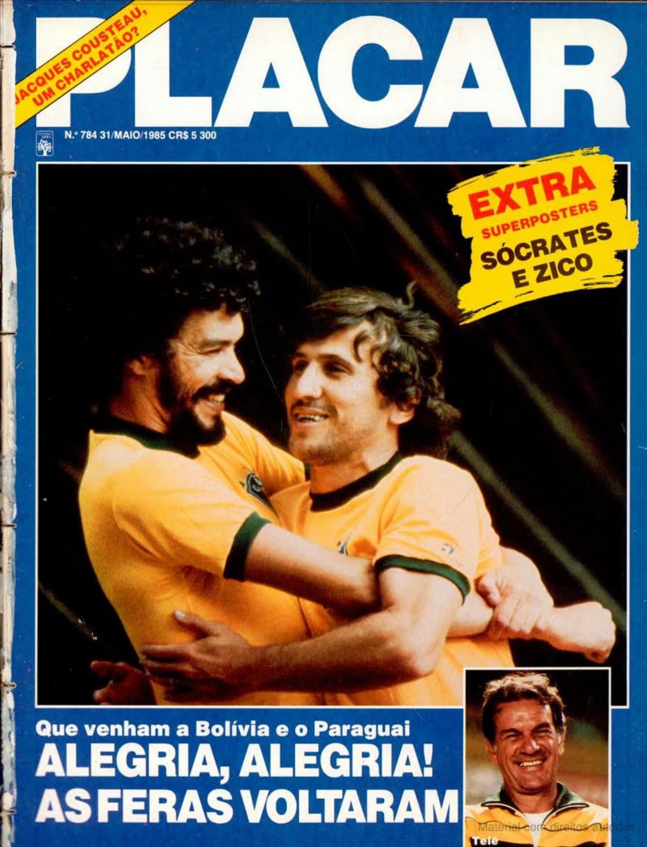 Capa da edição Nº 784 da revista PLACAR