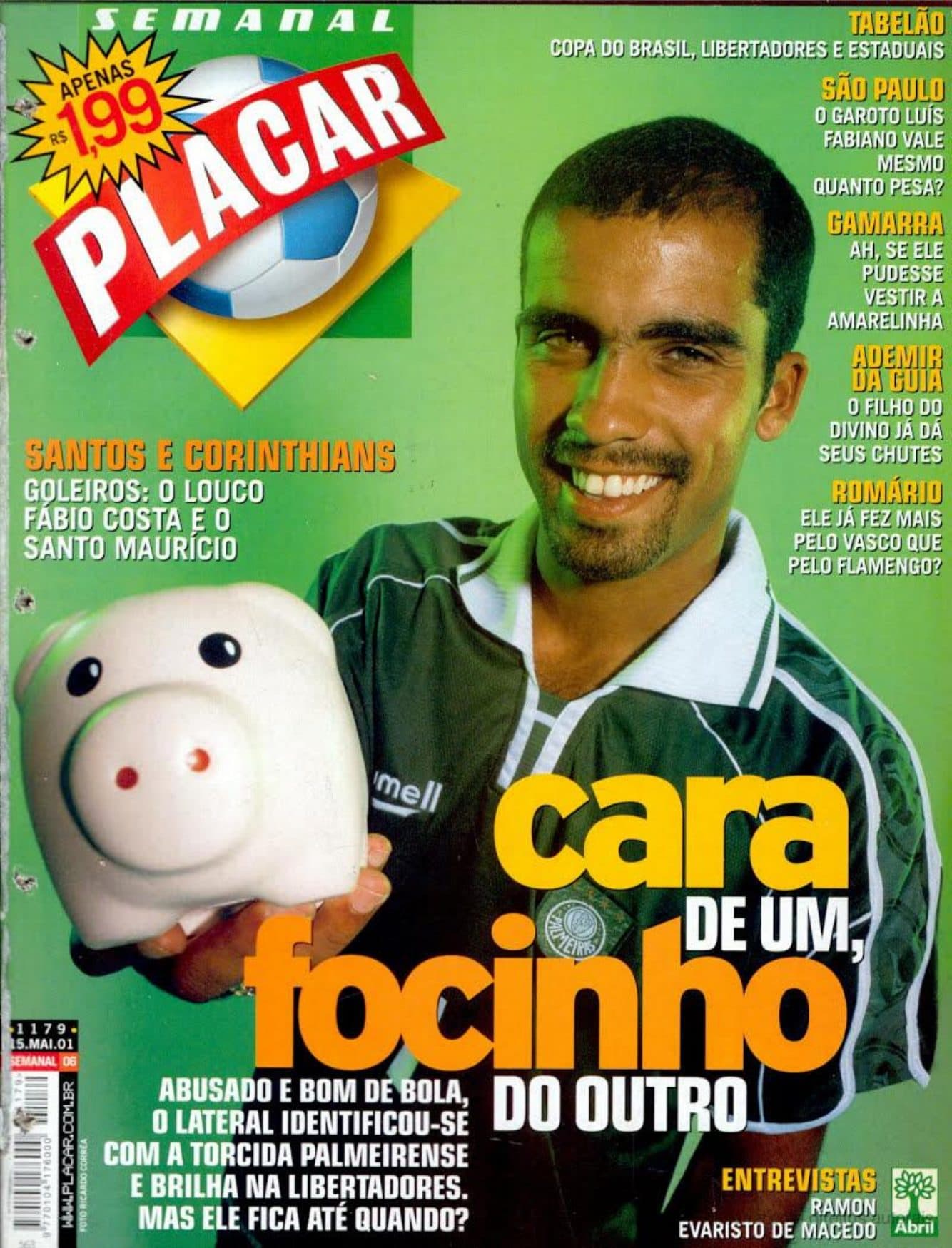 Capa da edição Nº 1179 da revista PLACAR