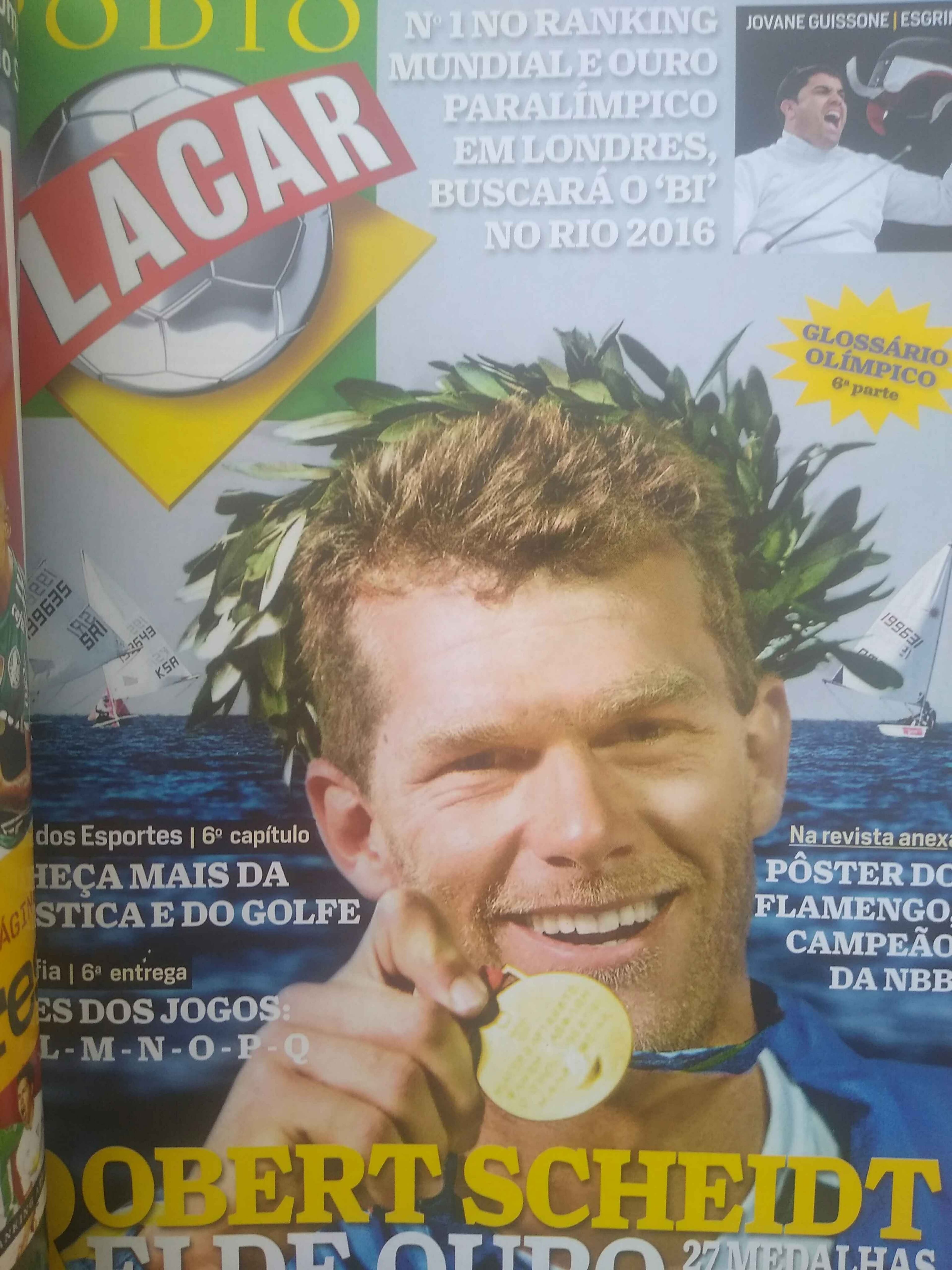 Capa da edição Pódio Placar da revista PLACAR
