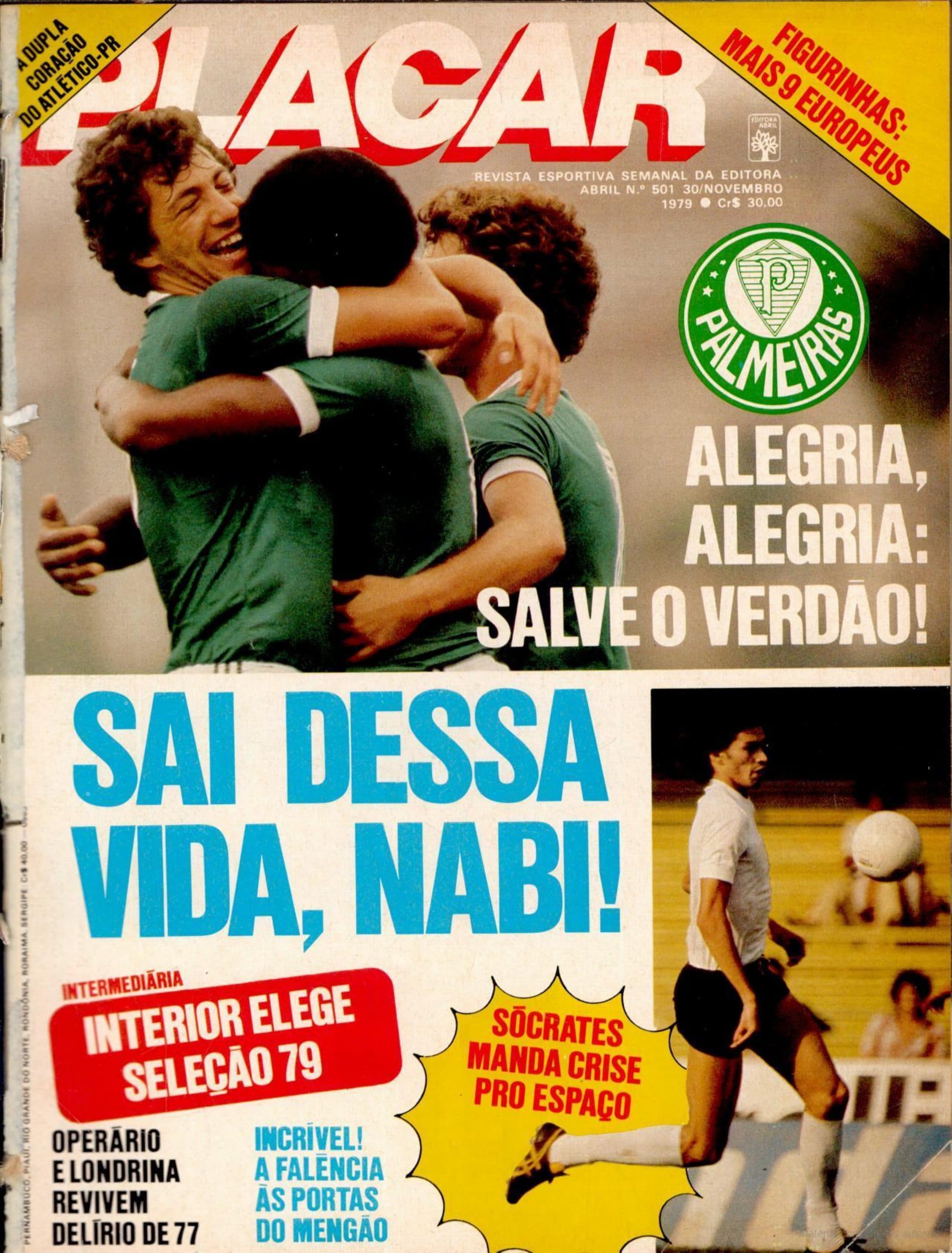 Capa da edição Sai dessa vida, Nabi! da revista PLACAR