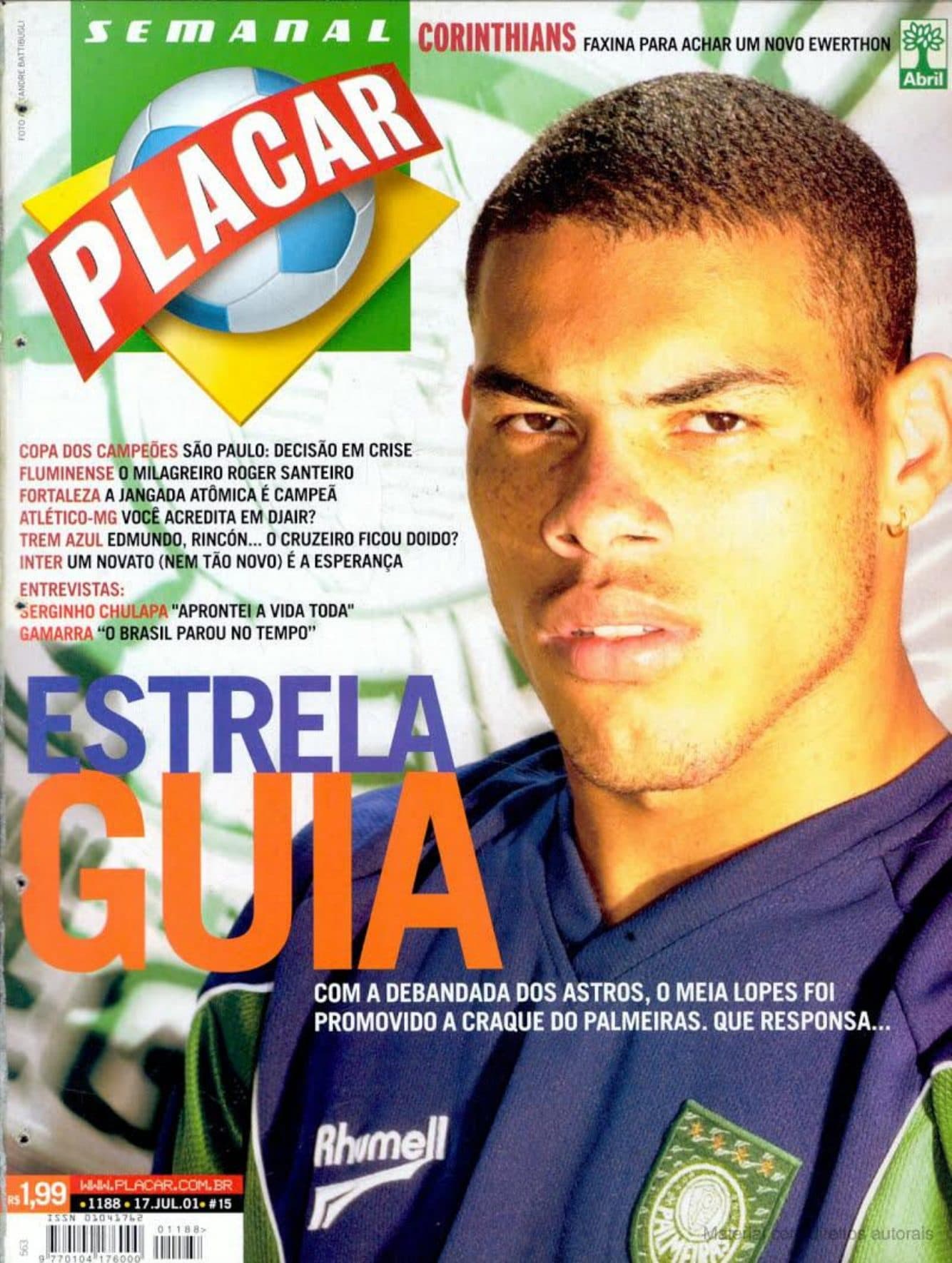 Capa da edição Nº 1188 da revista PLACAR