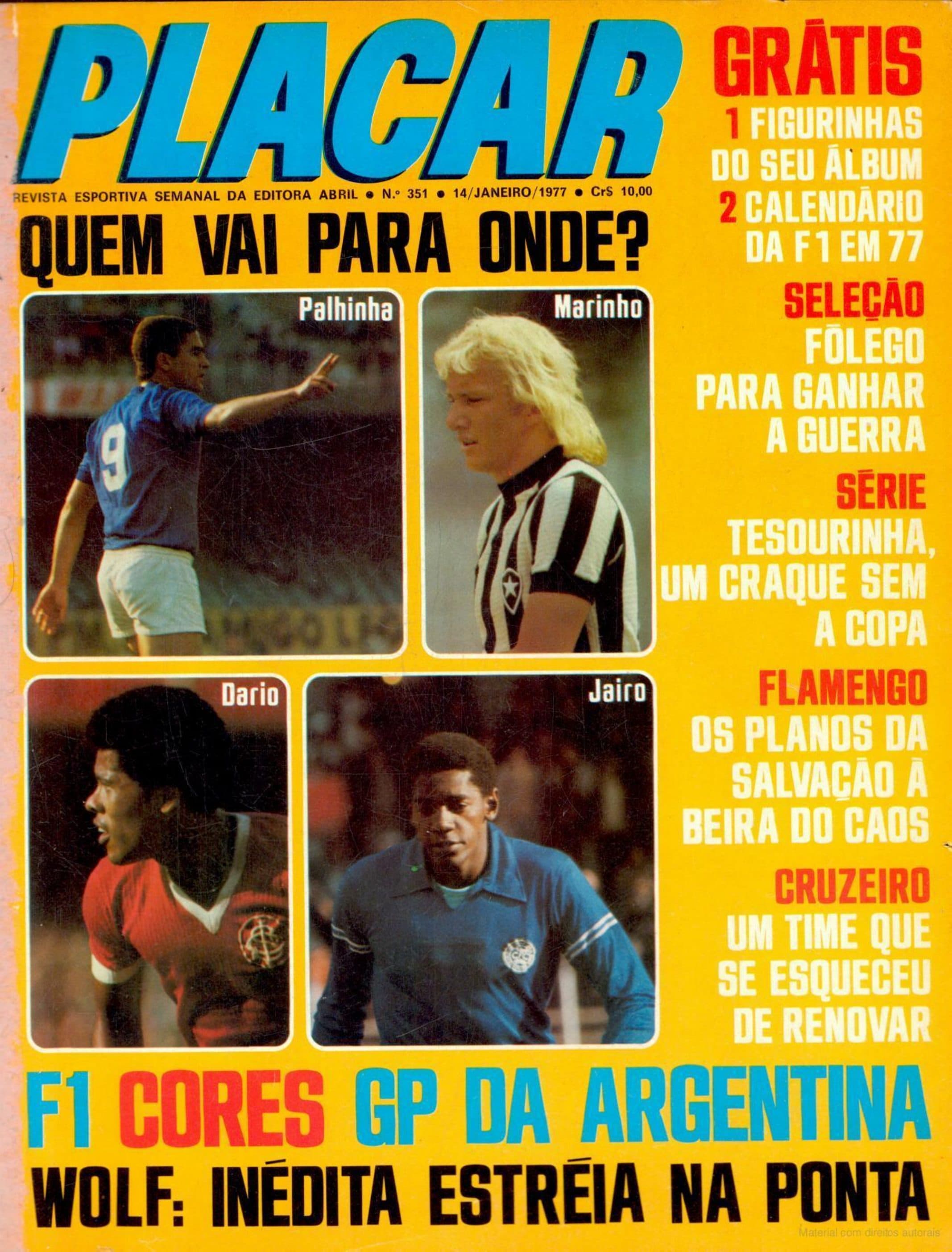 Capa da edição Quem vai para onde? da revista PLACAR