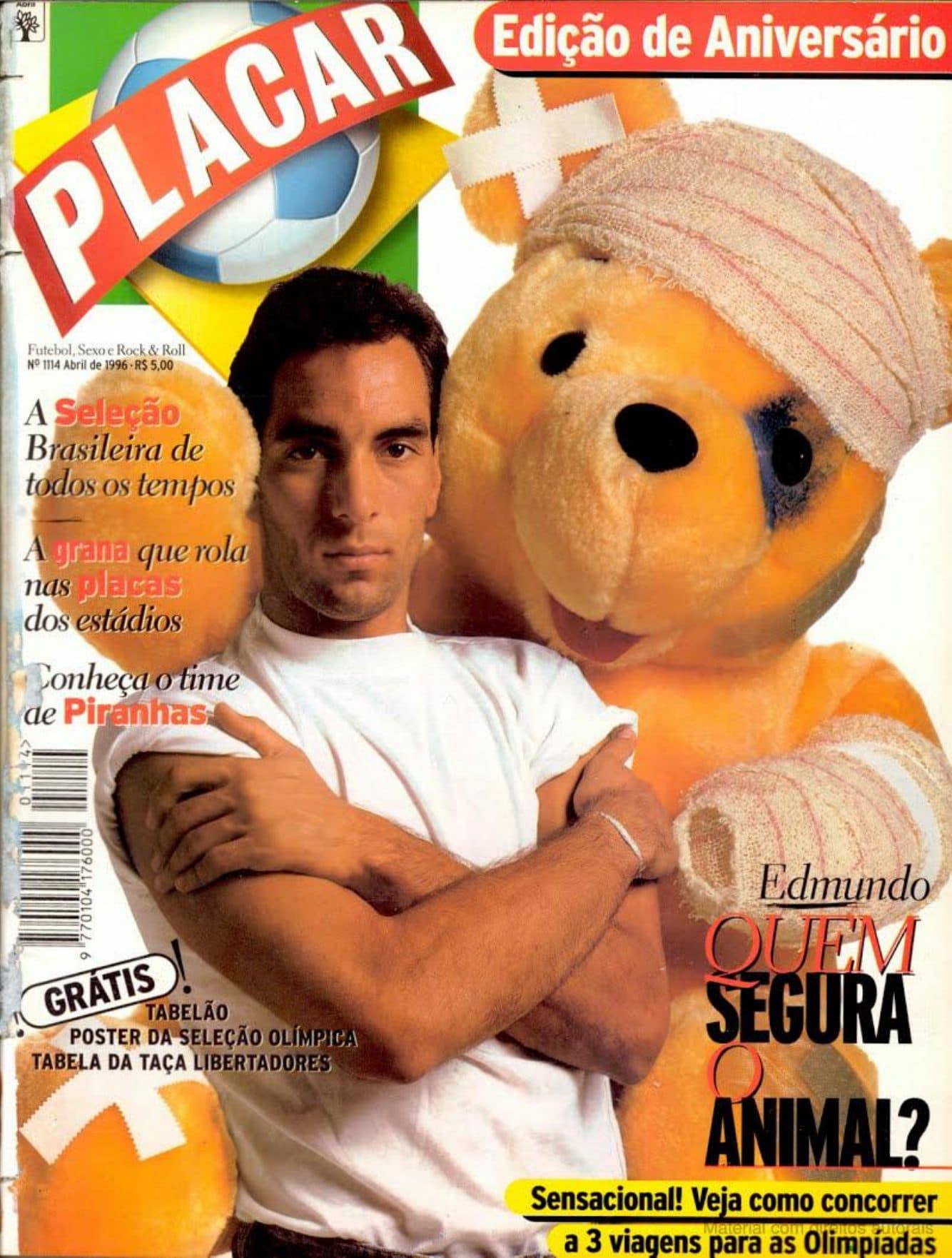 Capa da edição Nº 1114 da revista PLACAR