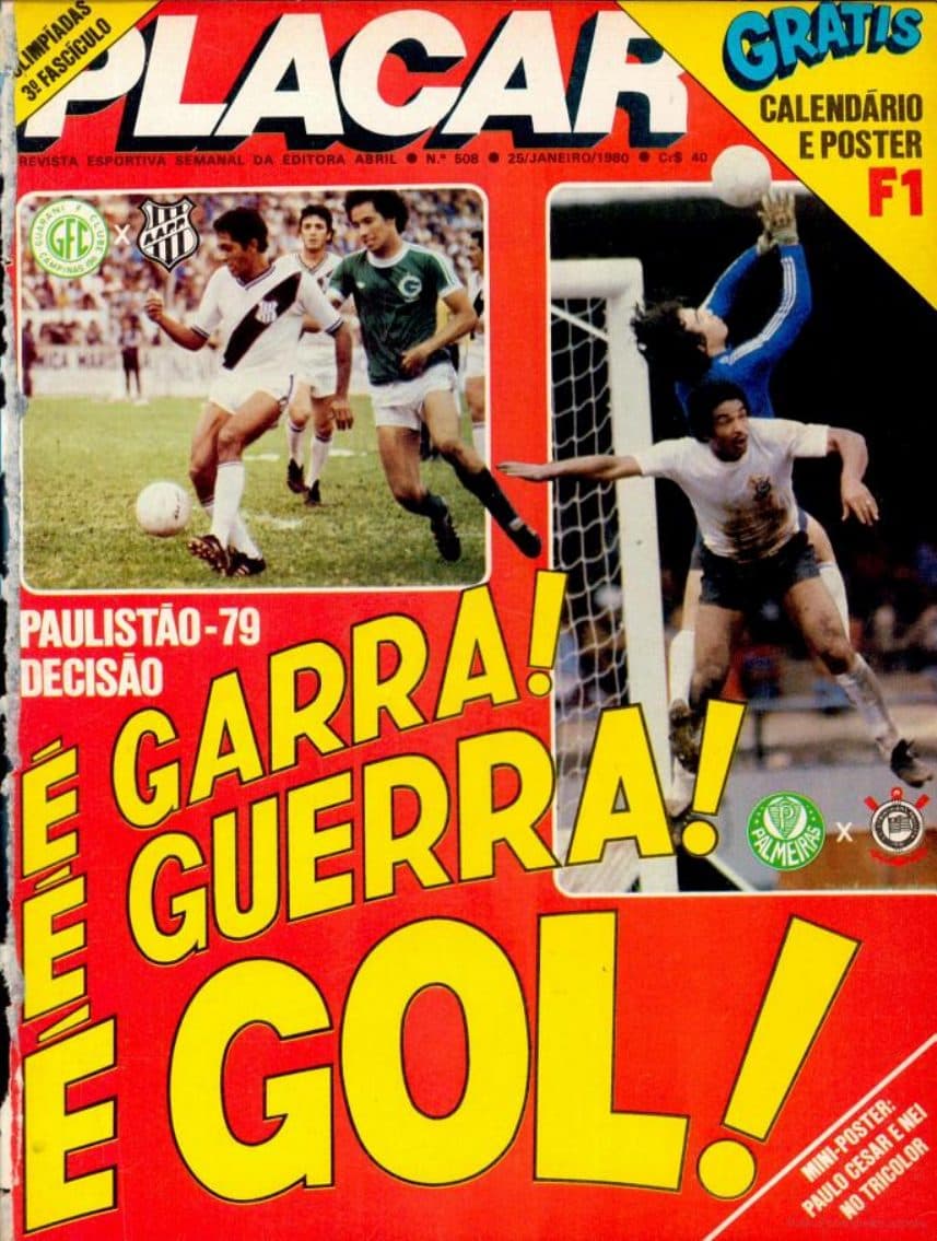 Capa da edição: É Garra! É Guerra! É Gol!