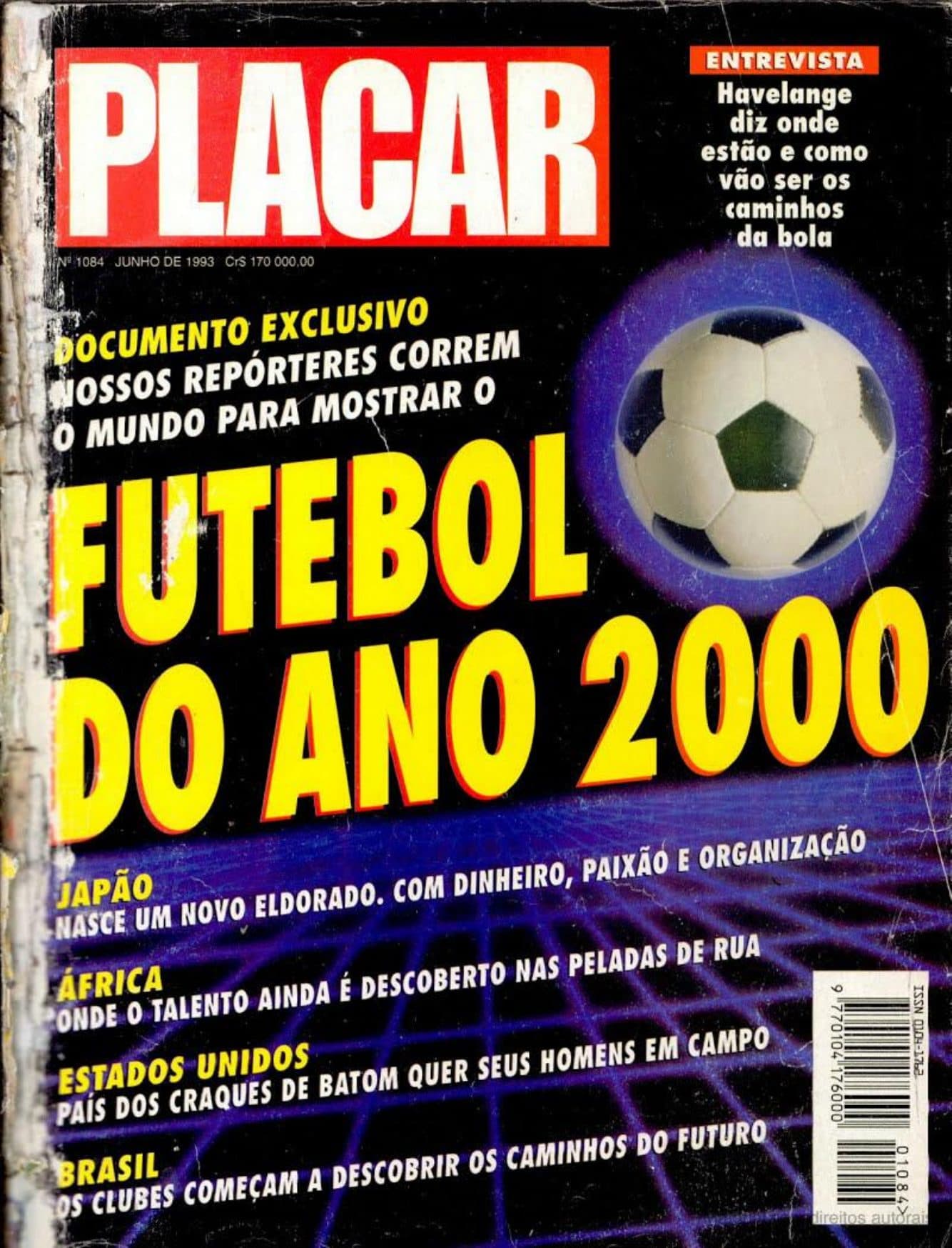 Capa da edição Nº 1084 da revista PLACAR