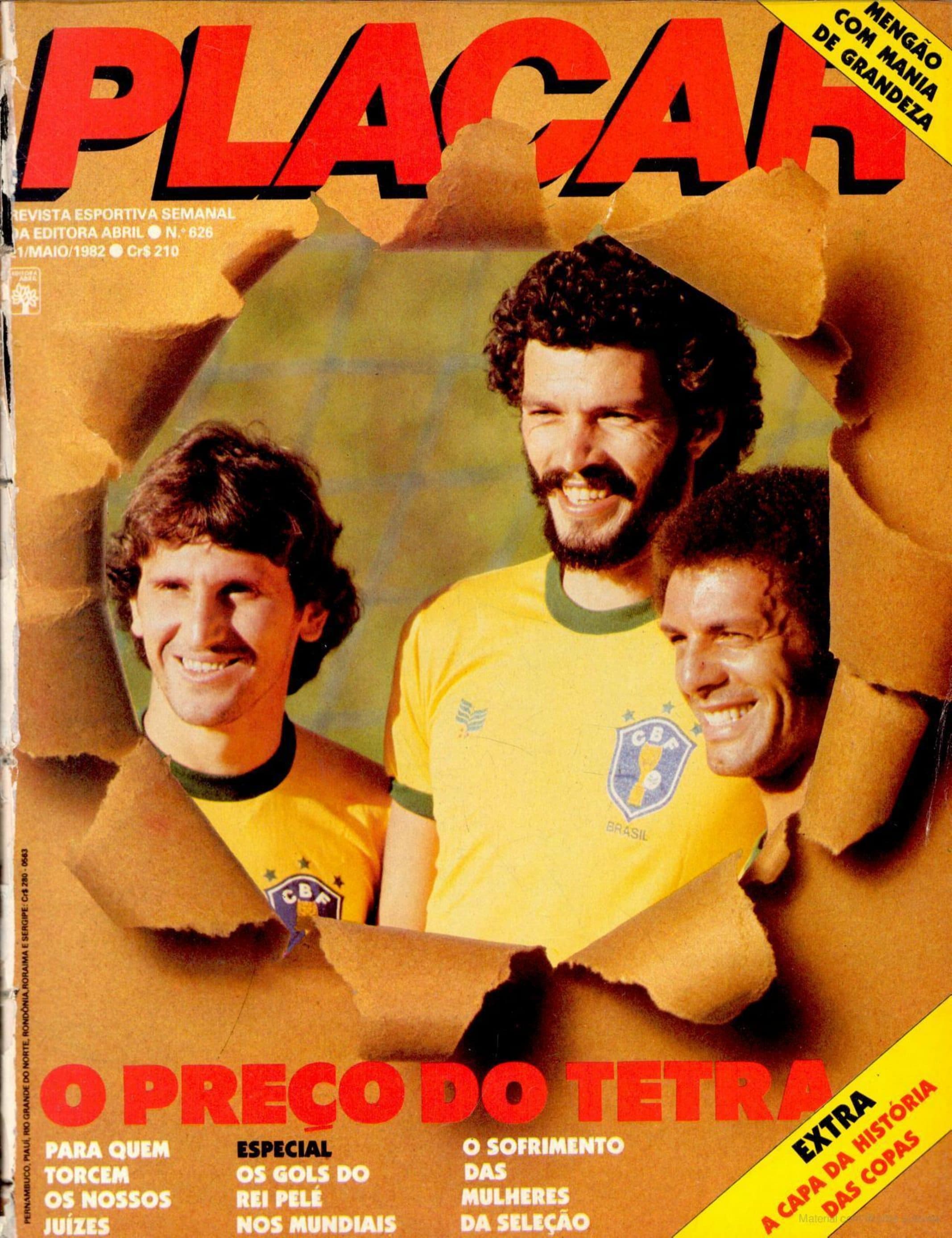 Capa da edição Nº 626 da revista PLACAR