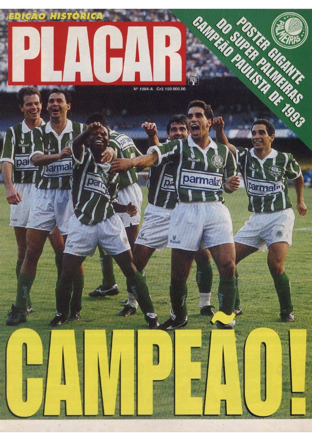 Capa da edição Nº 1084A da revista PLACAR