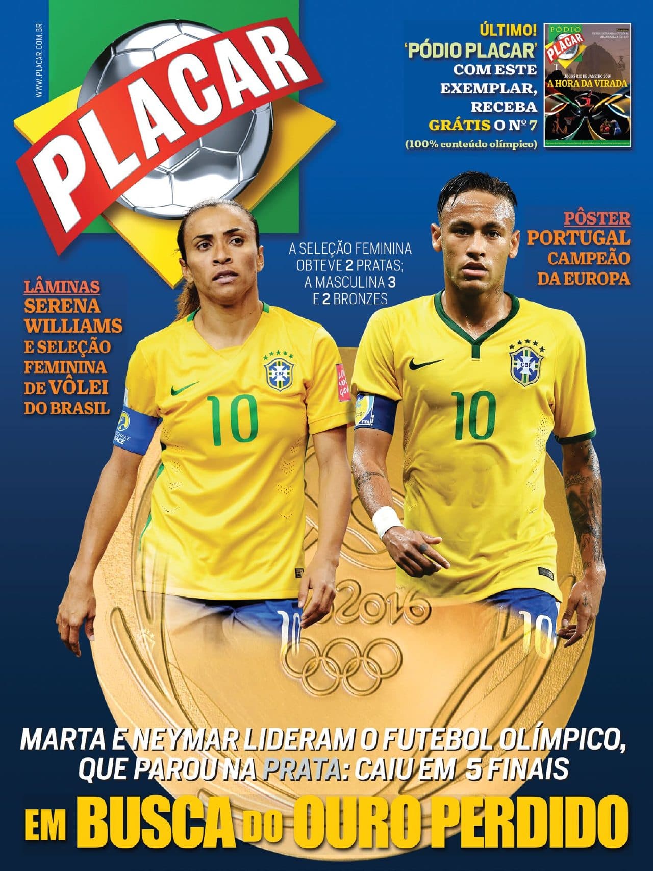 Capa da edição Em busca do ouro perdido da revista PLACAR