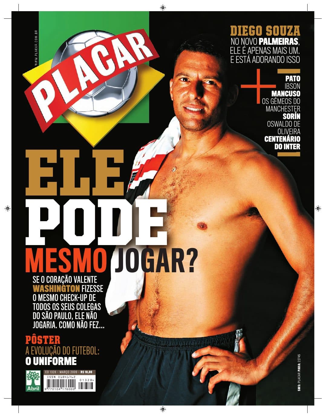 Capa da edição Nº 1328 da revista PLACAR