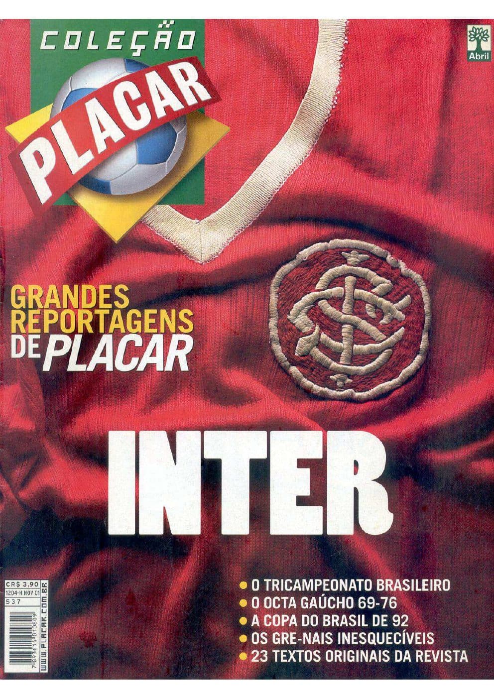 Capa da edição Nº 1204H da revista PLACAR