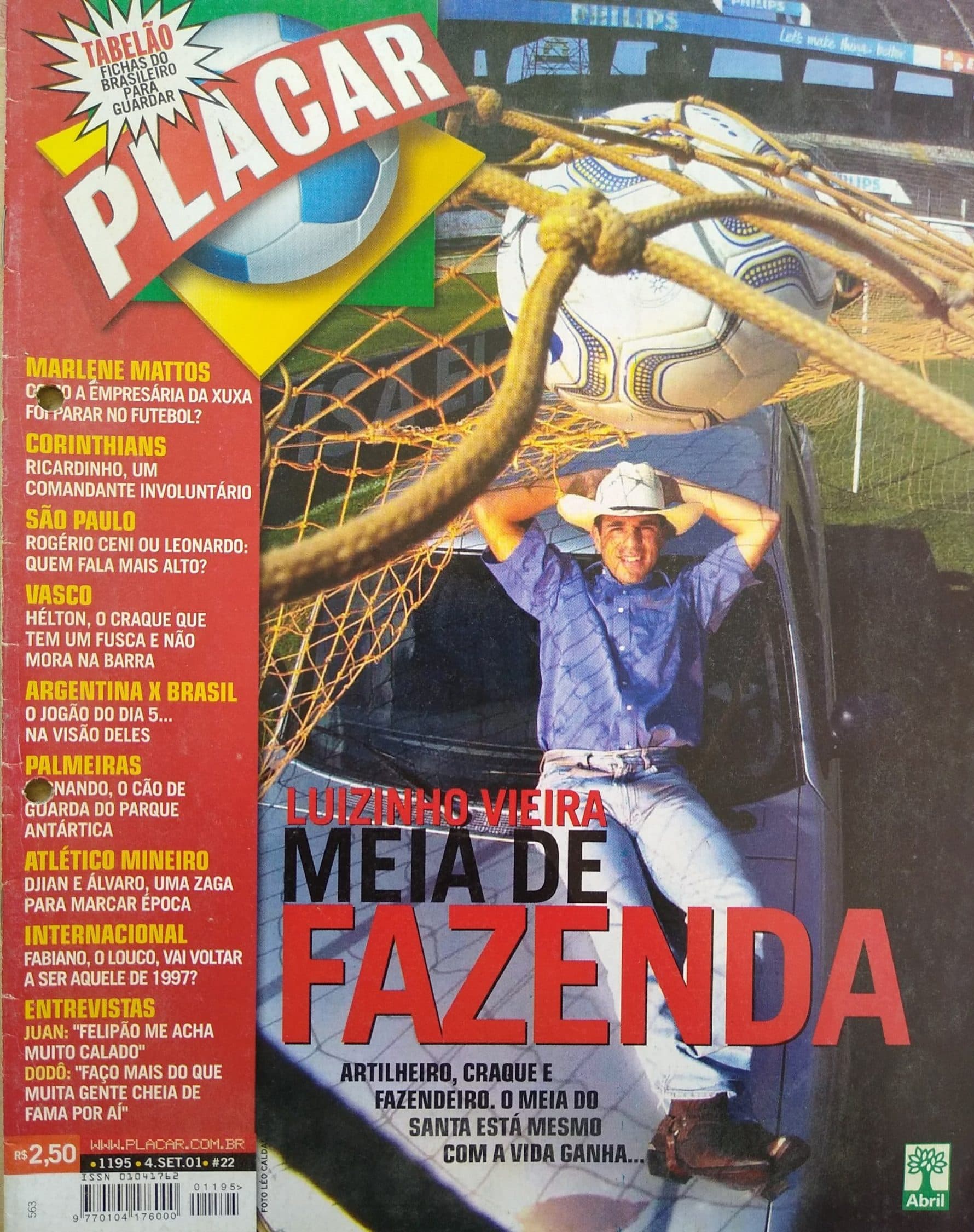 Capa da edição Nº 1195 da revista PLACAR