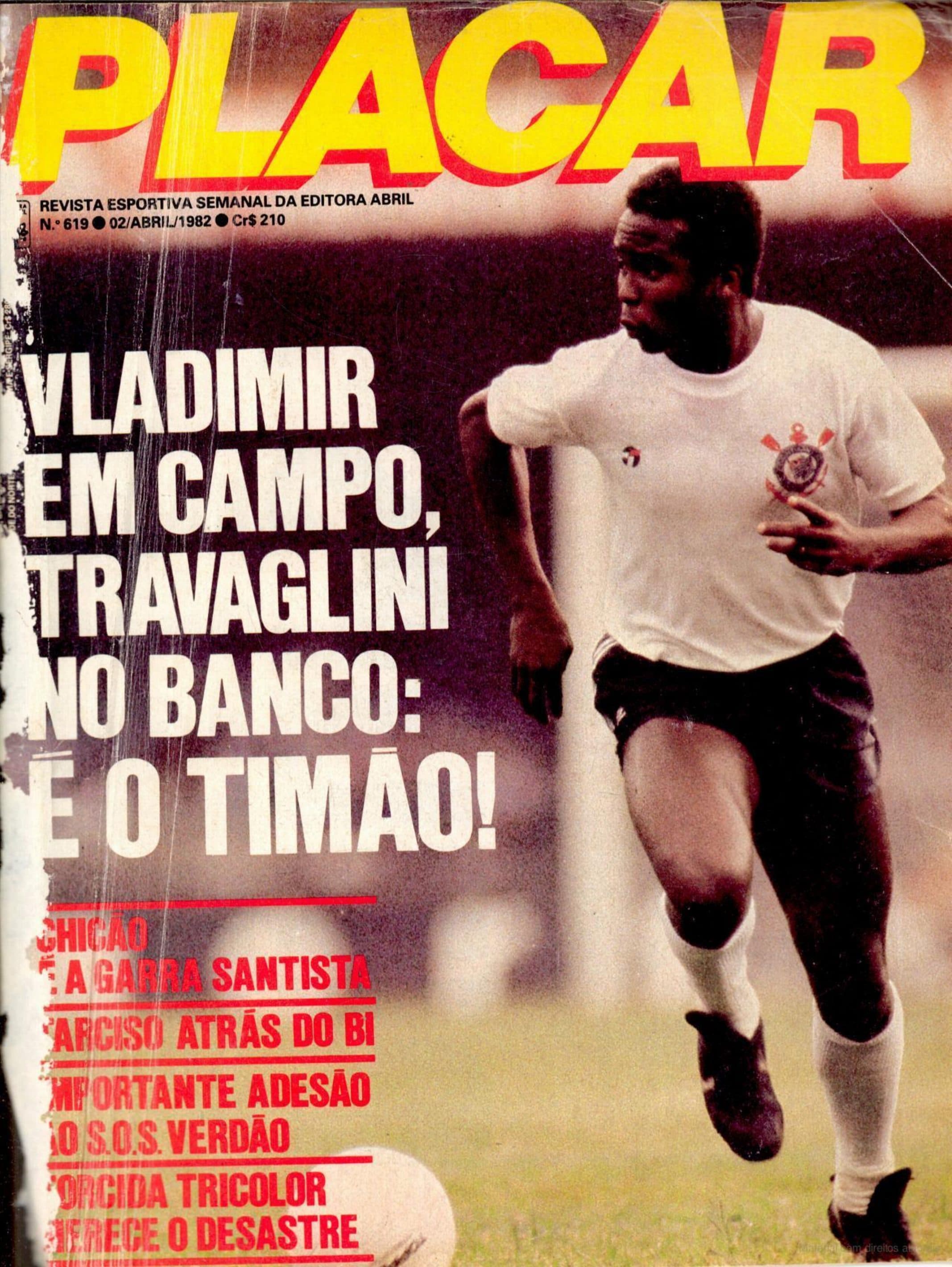 Capa da edição Nº 619 da revista PLACAR