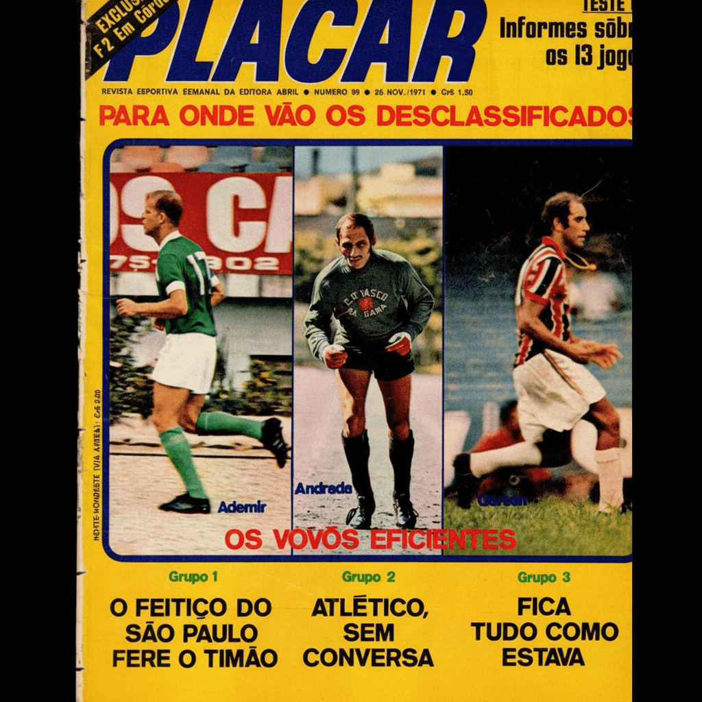 Capa da edição Para onde vão os desclassificados da revista PLACAR