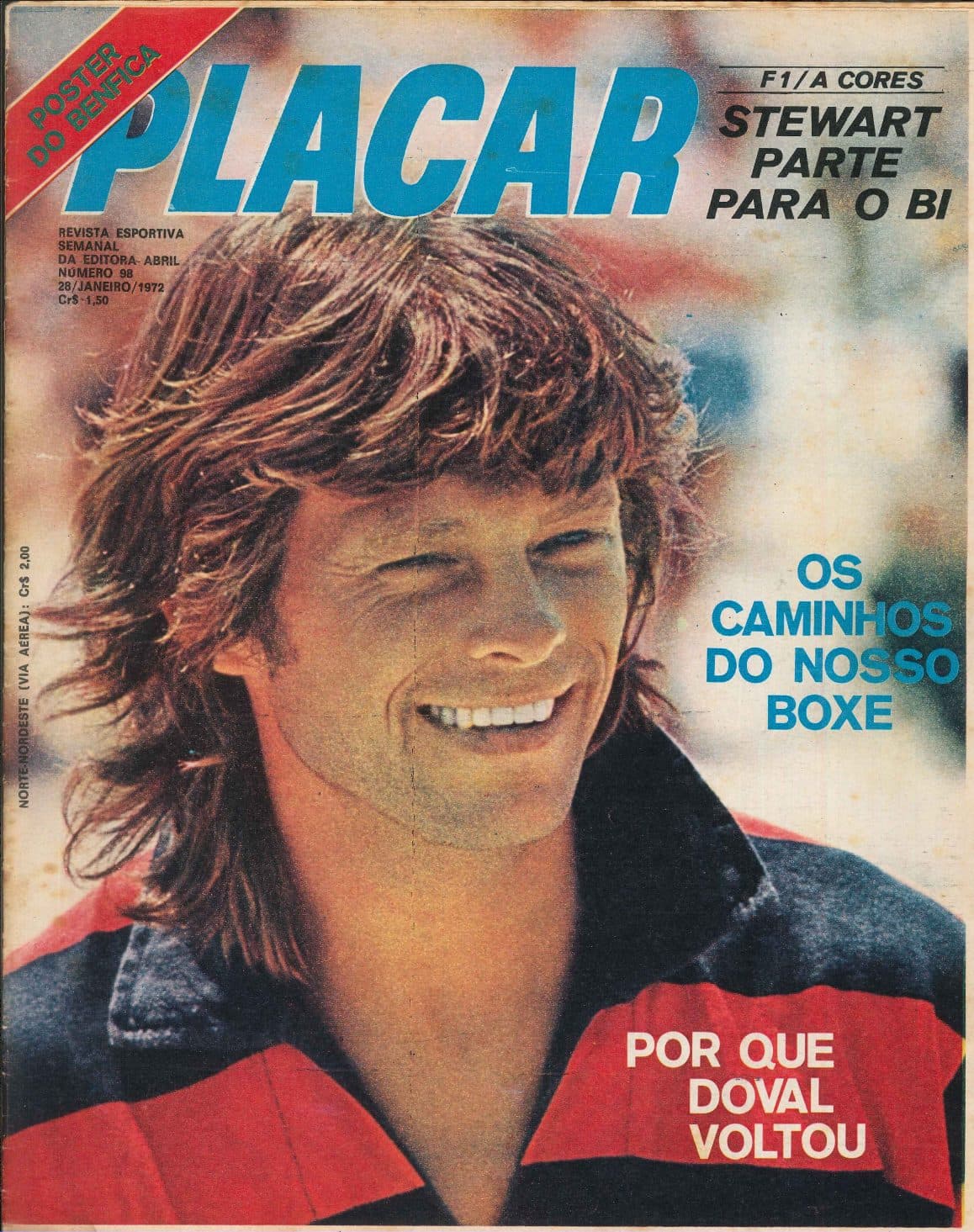 Capa da edição Por que Doval voltou da revista PLACAR