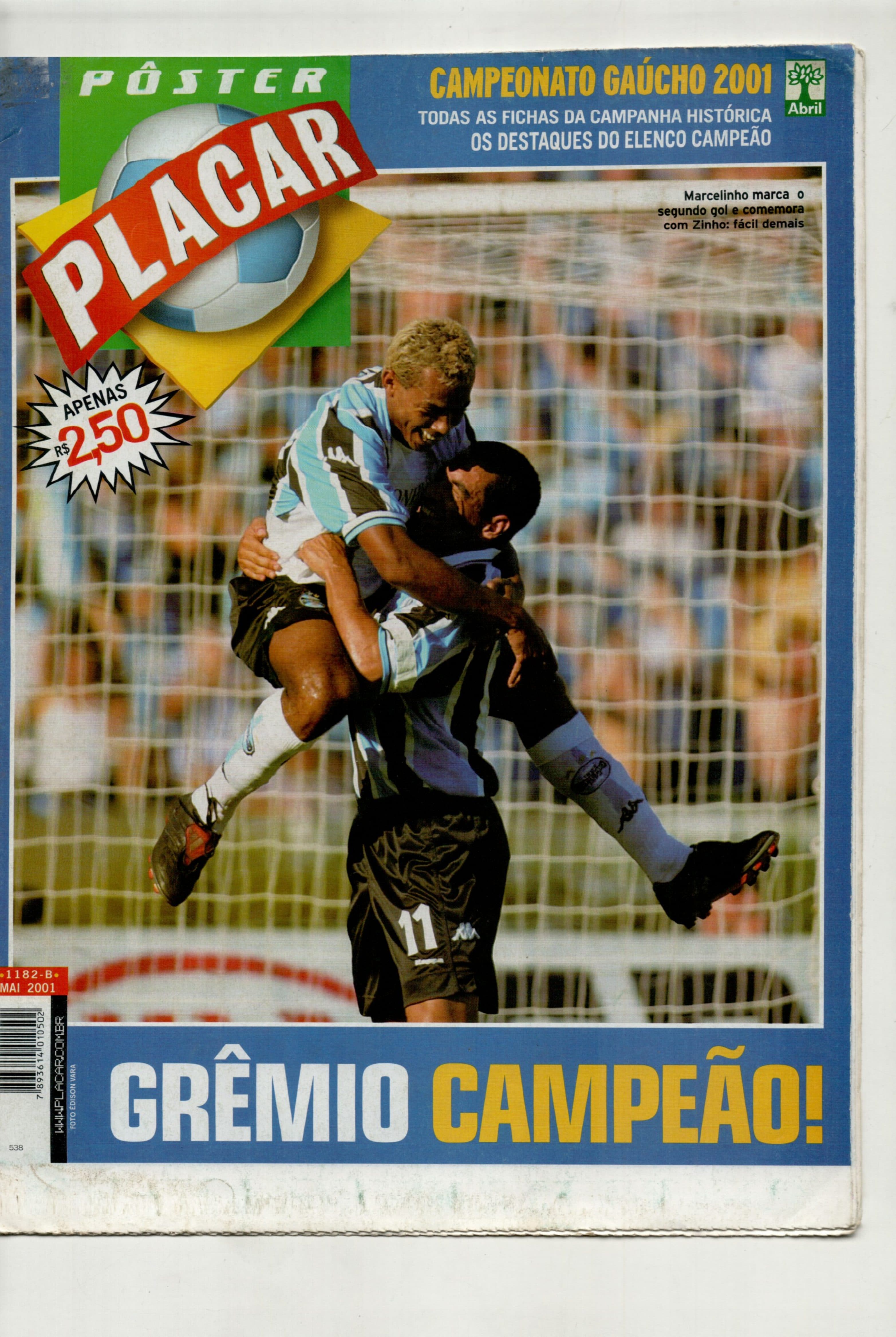 Capa da edição Nº 1182B da revista PLACAR