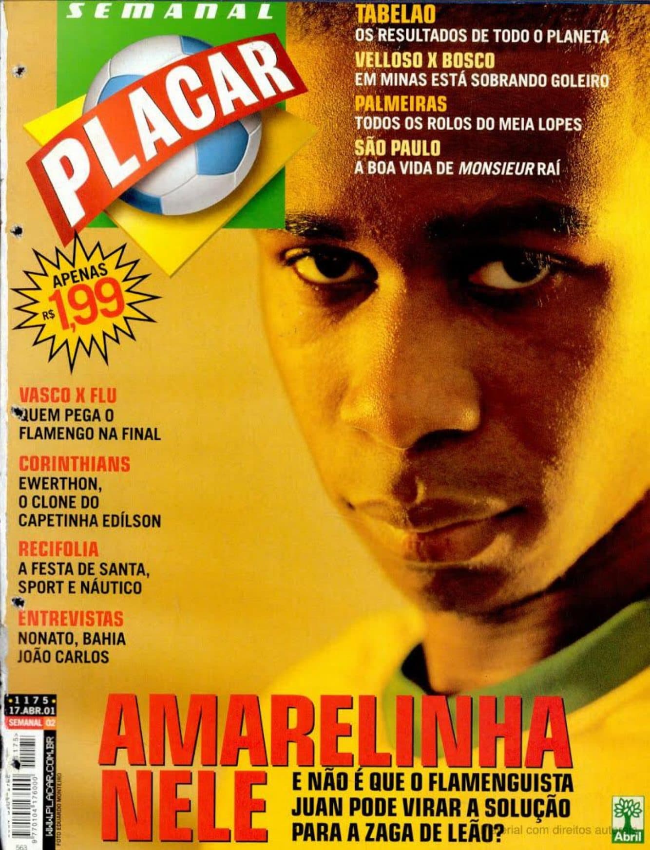 Capa da edição Nº 1175 da revista PLACAR
