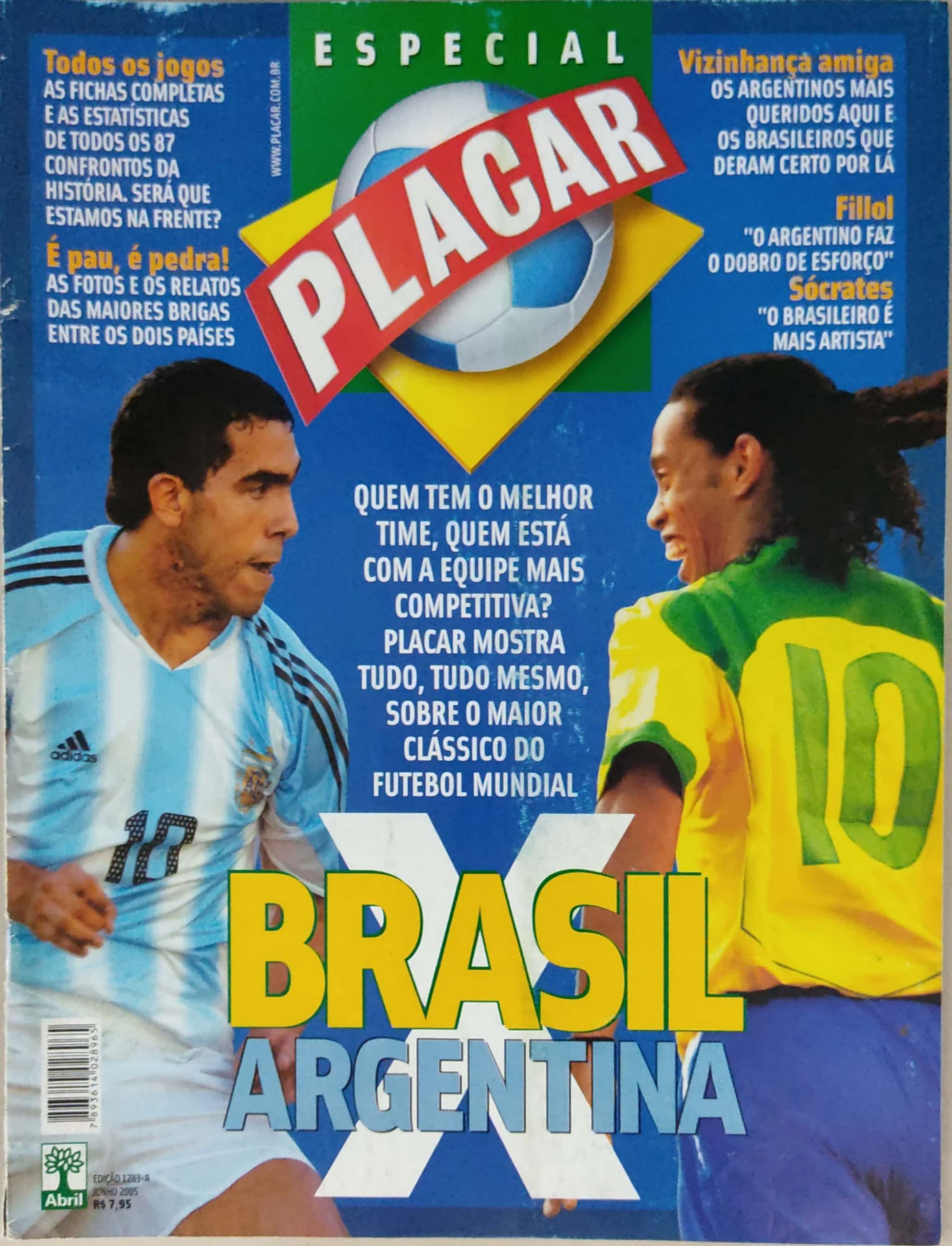 Capa da edição Nº 1283A da revista PLACAR