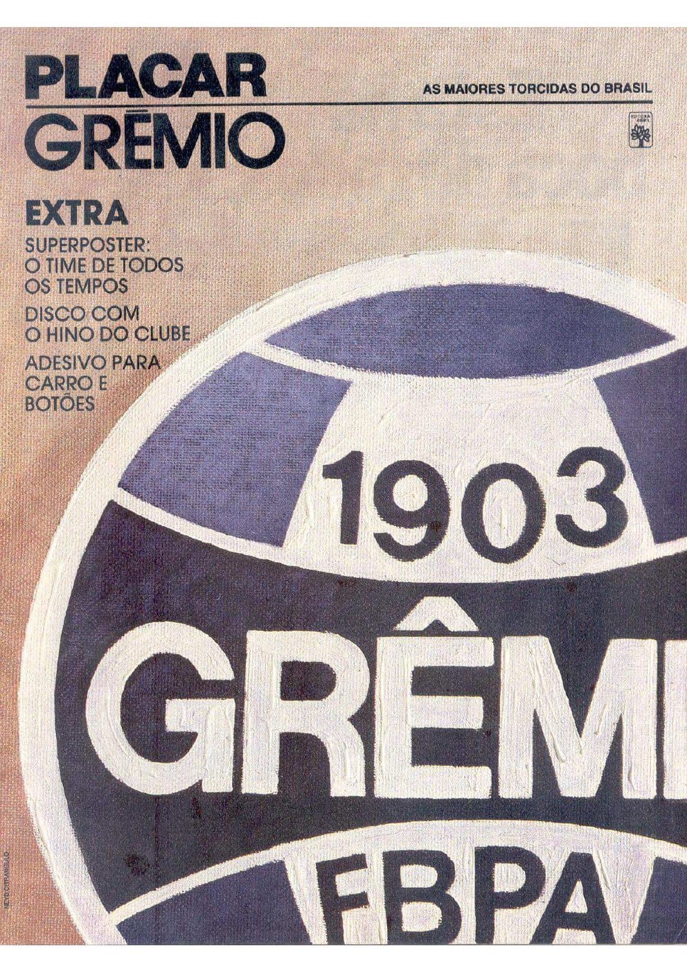 Capa da edição 1984 da revista PLACAR