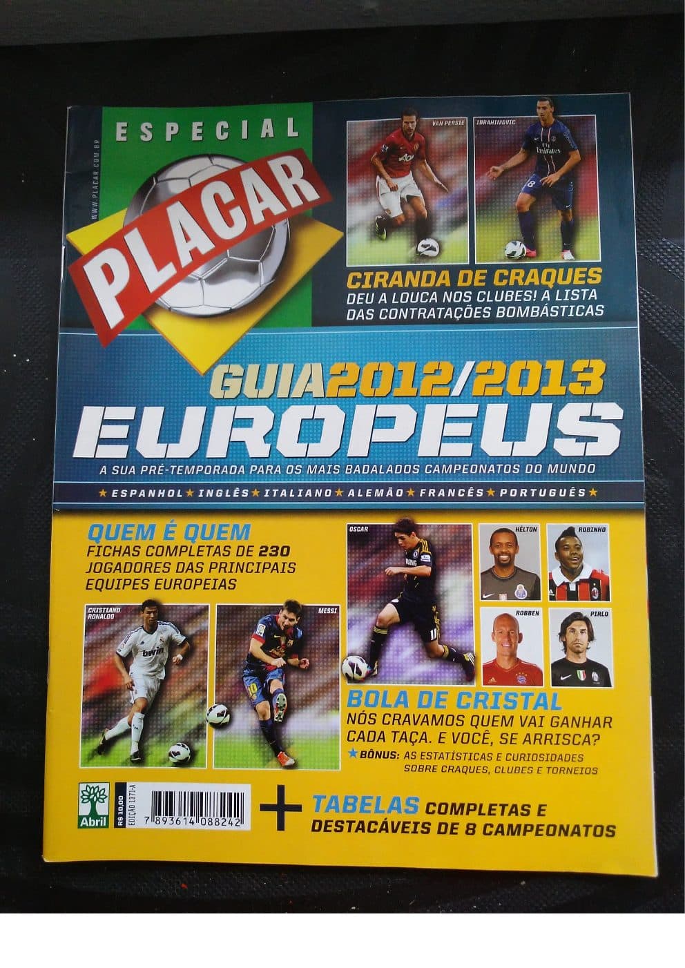 Capa da edição Nº 1371A da revista PLACAR