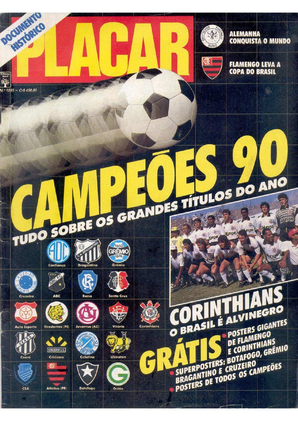 Capa da edição Nº 1055 da revista PLACAR