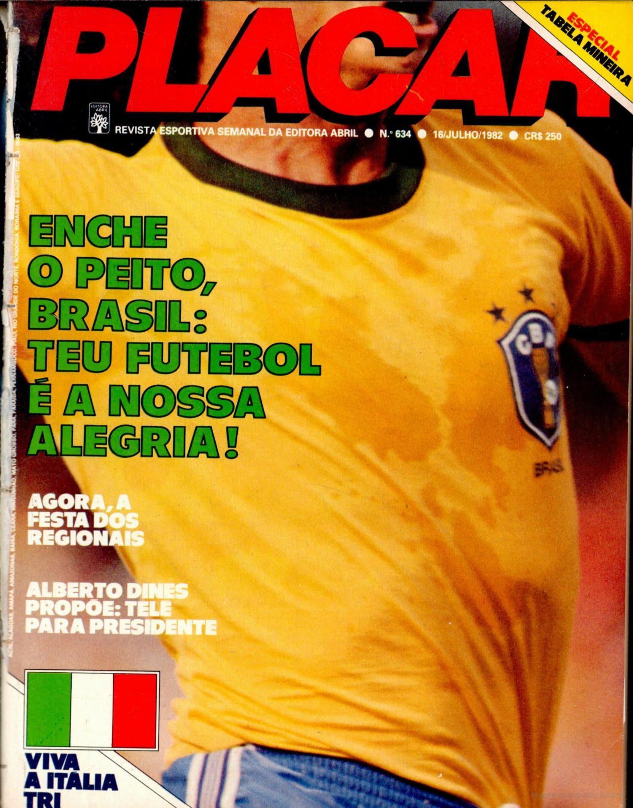 Capa da edição Nº 634 da revista PLACAR