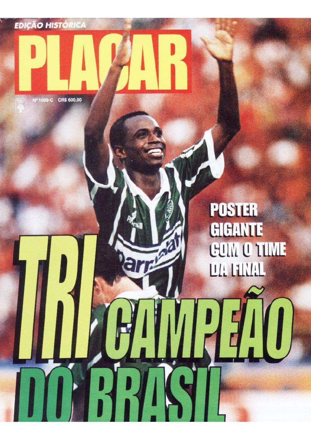 Capa da edição Nº 1089C da revista PLACAR