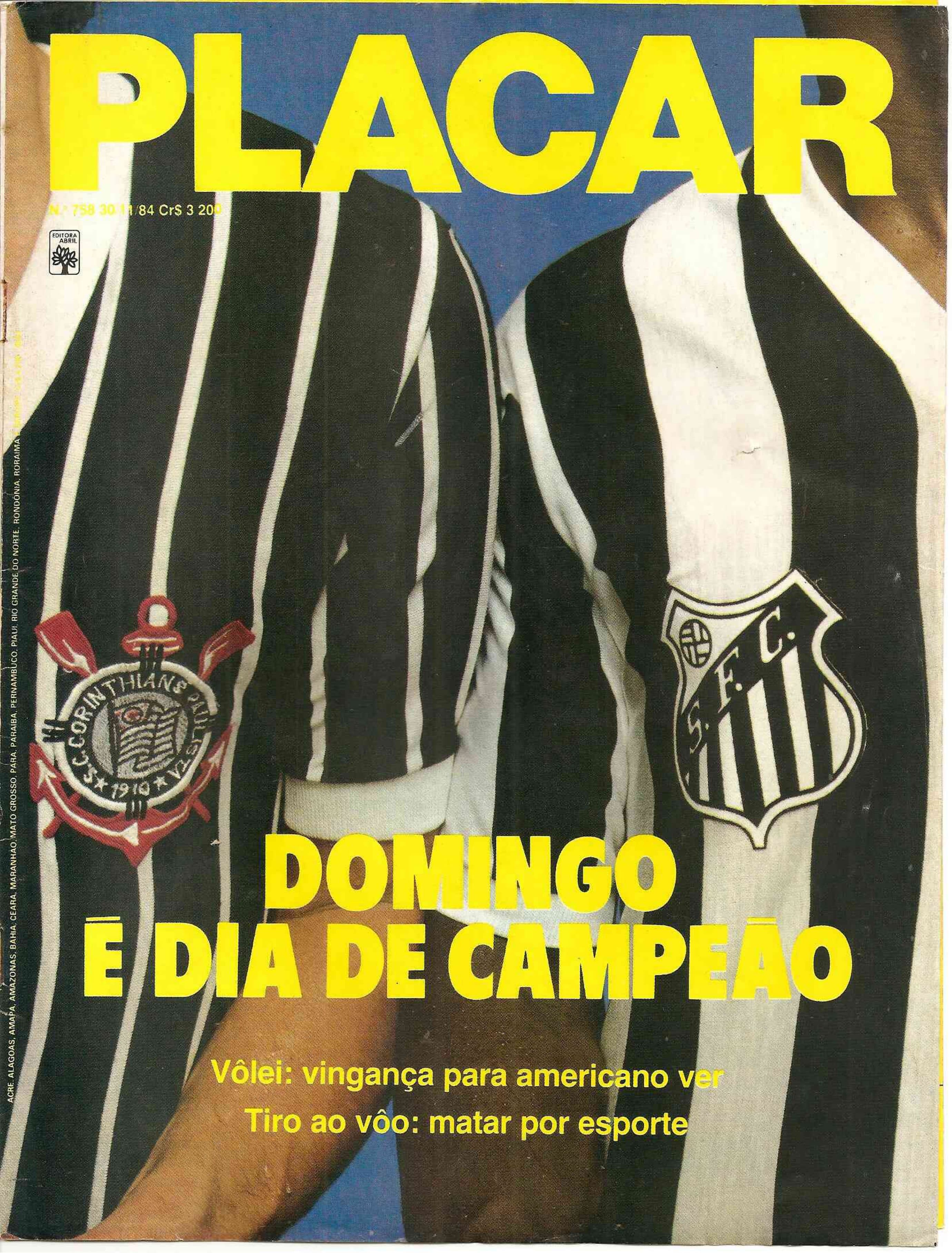 Capa da edição Nº 758 da revista PLACAR