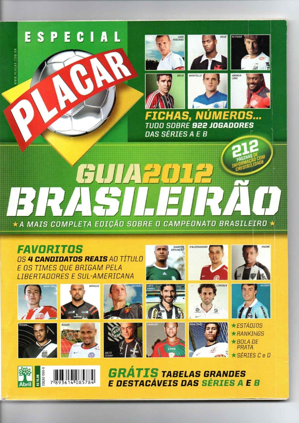 Capa da edição Nº 1366B da revista PLACAR