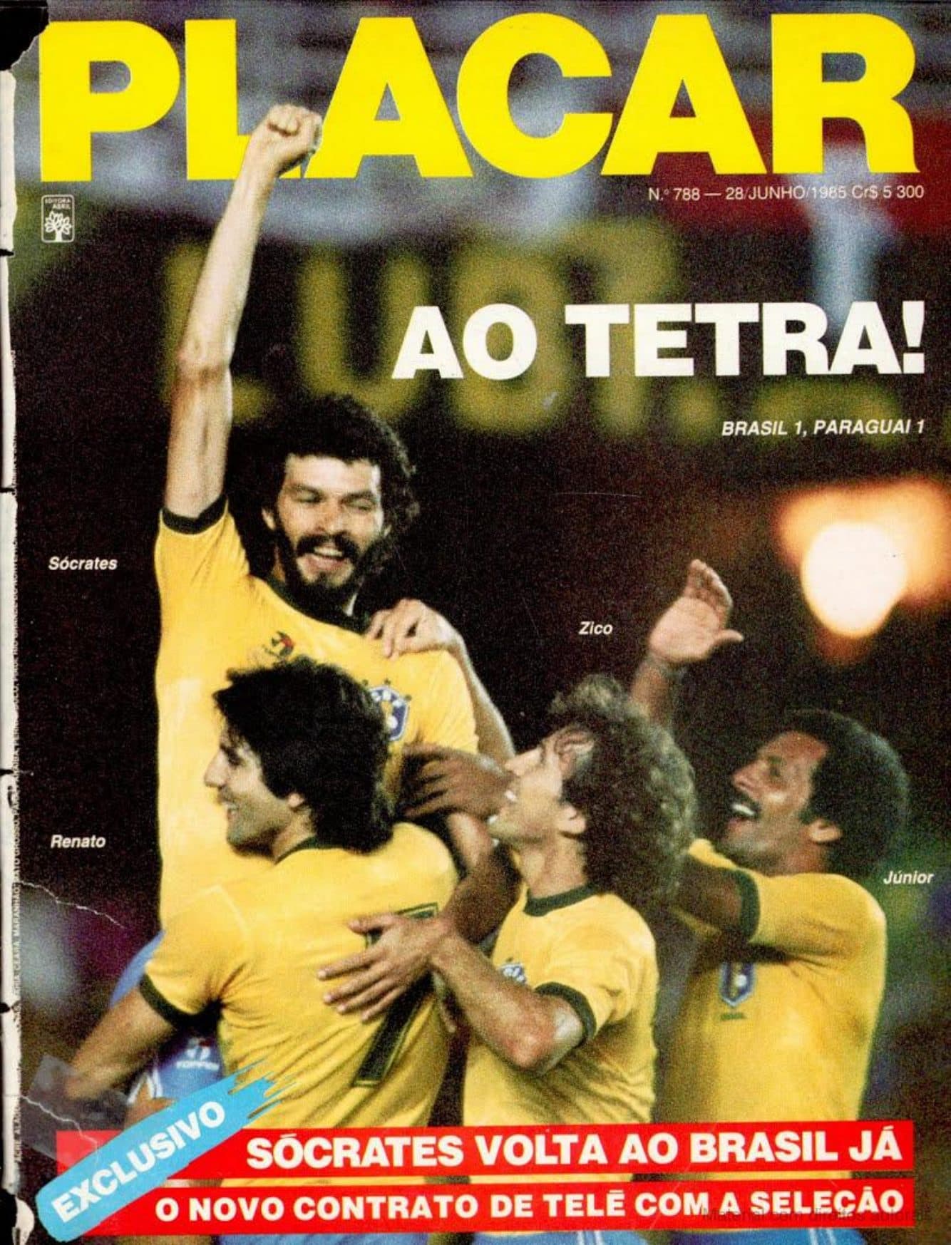Capa da edição Nº 788 da revista PLACAR