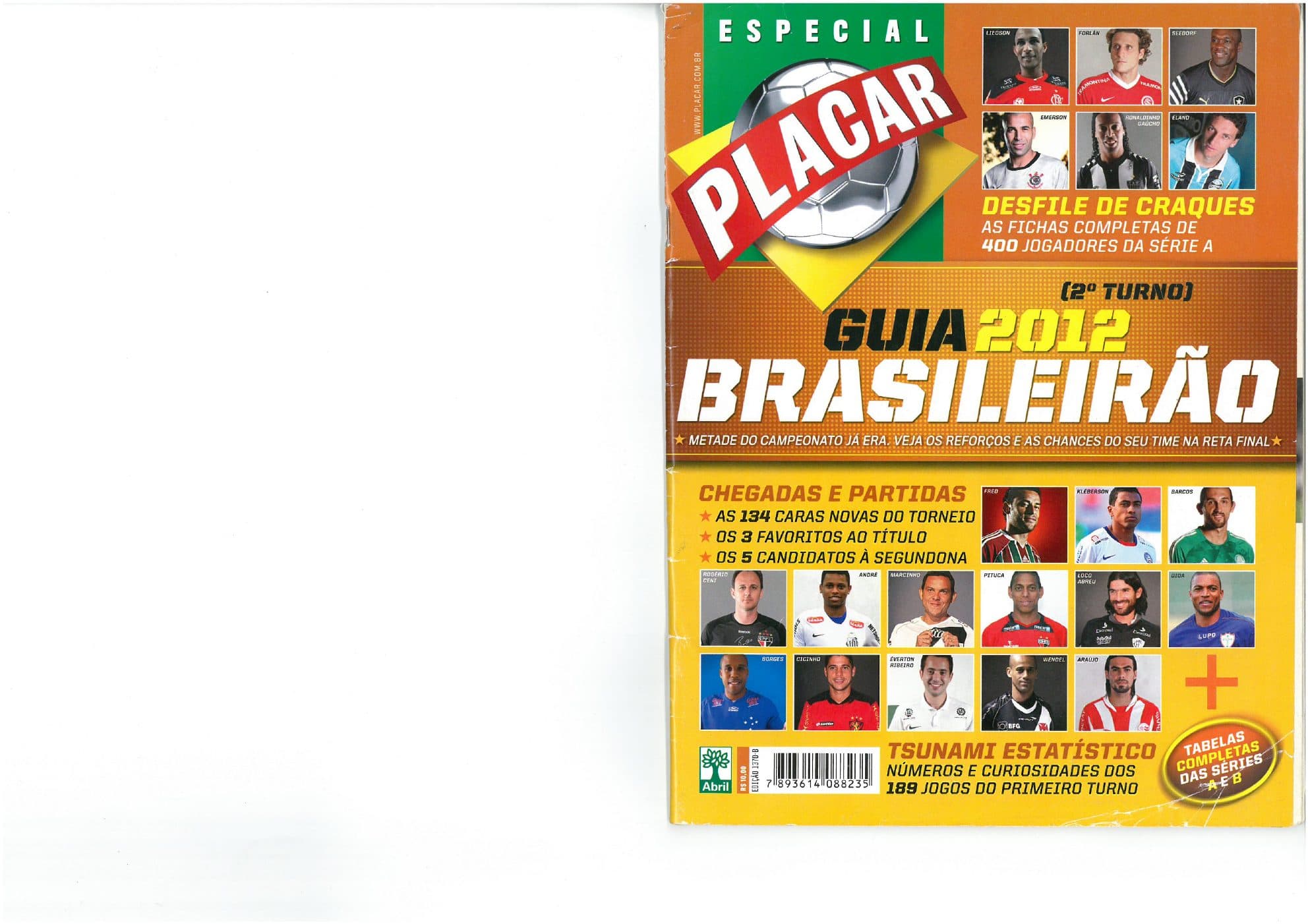 Capa da edição Nº 1370B da revista PLACAR
