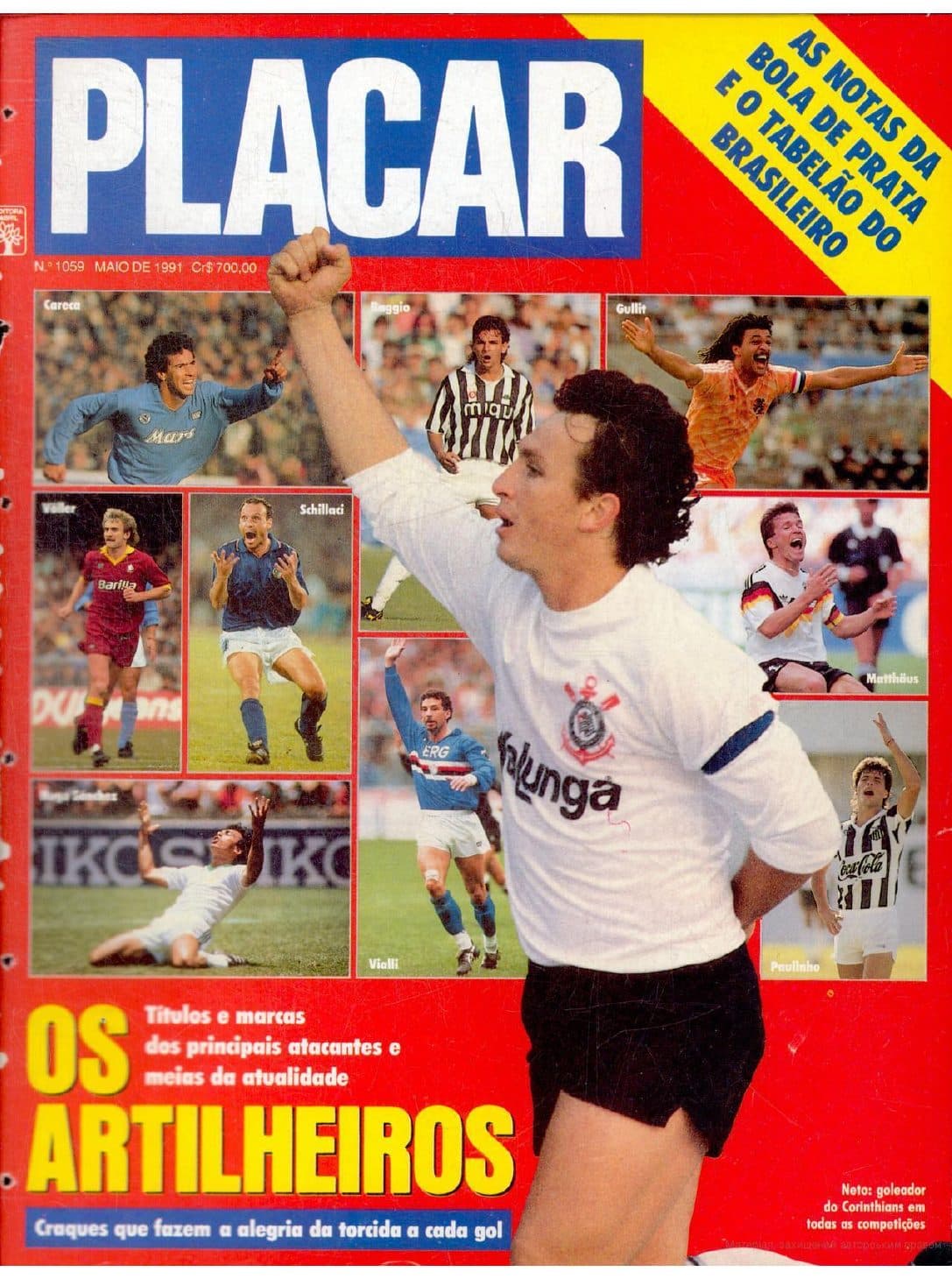 Capa da edição Nº 1059 da revista PLACAR
