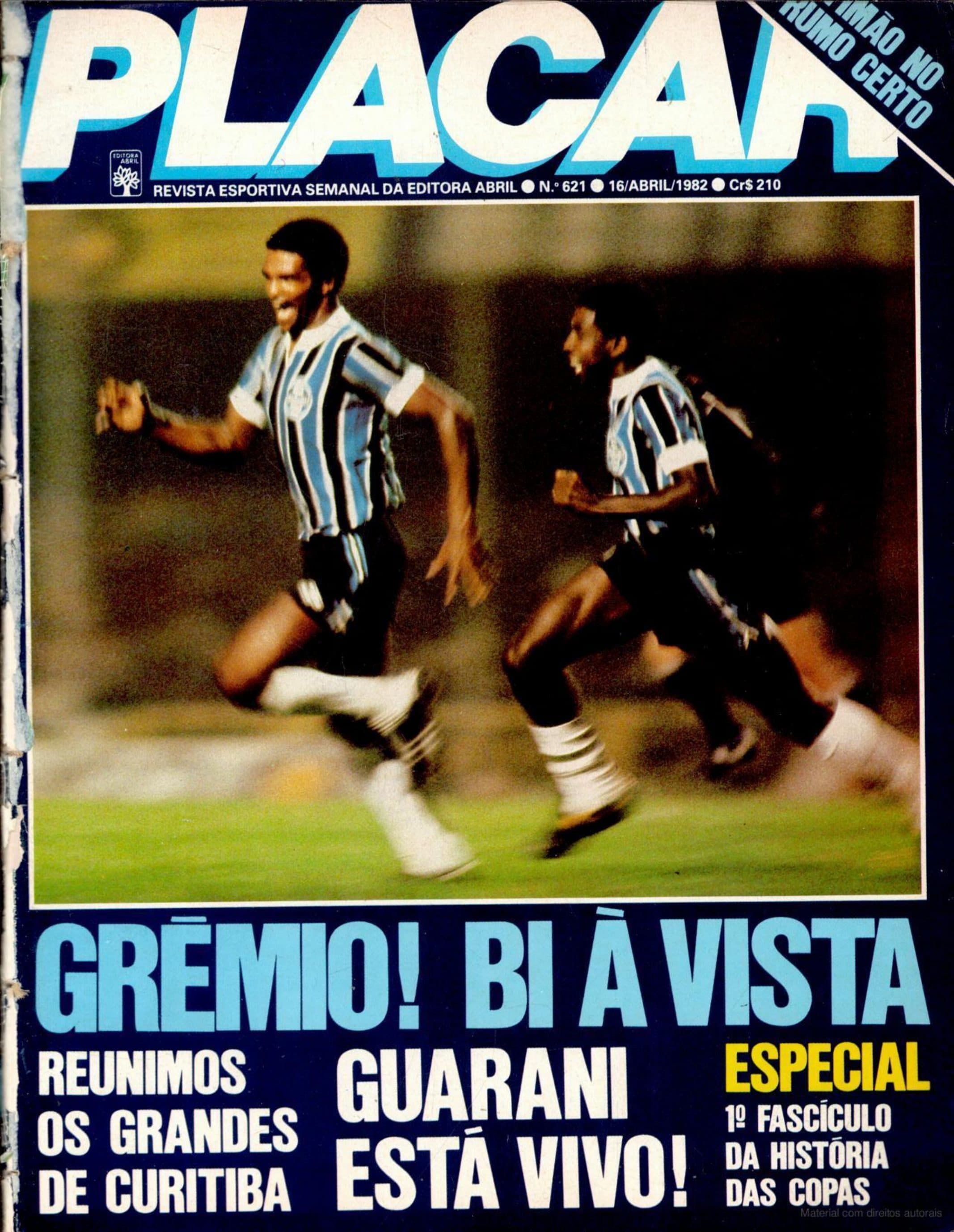 Capa da edição Nº 621 da revista PLACAR
