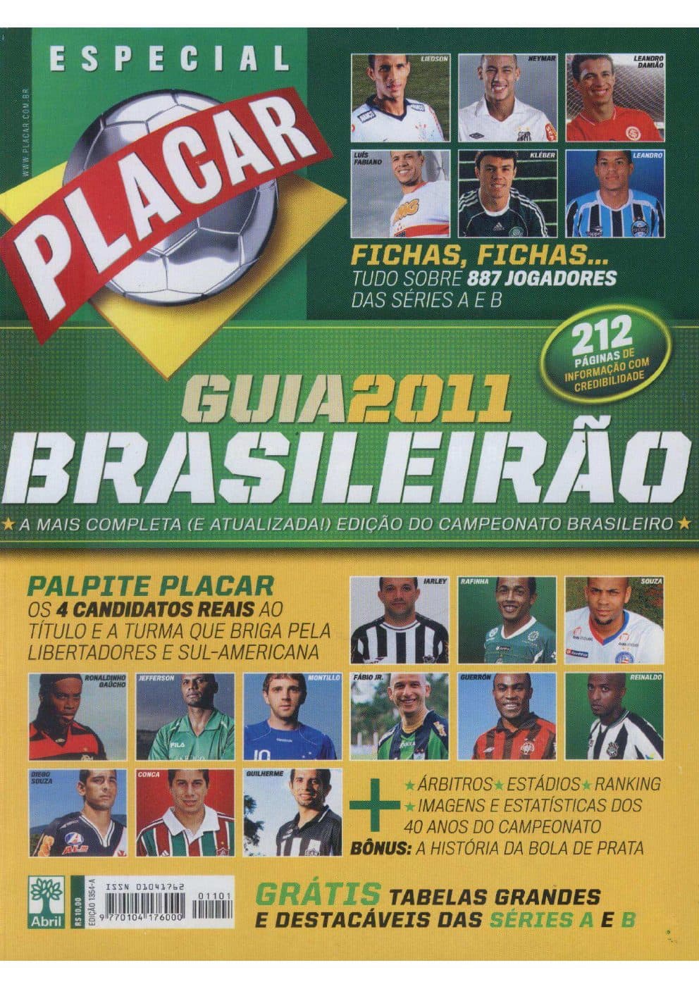 Capa da edição Nº 1354A da revista PLACAR