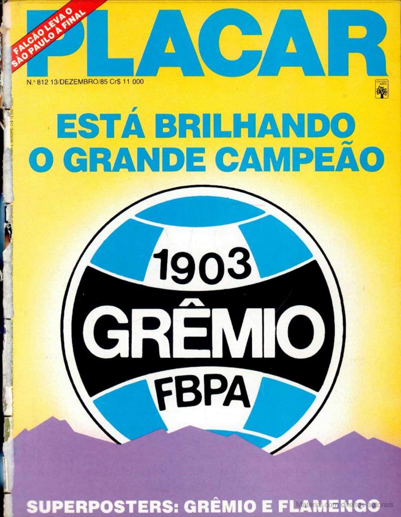 Capa da edição Nº 812 da revista PLACAR