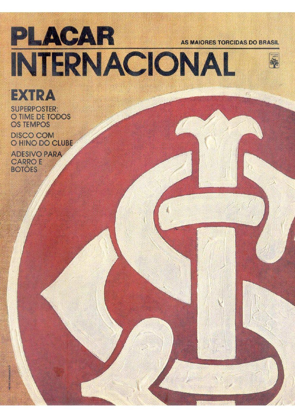 Capa da edição 1984 da revista PLACAR