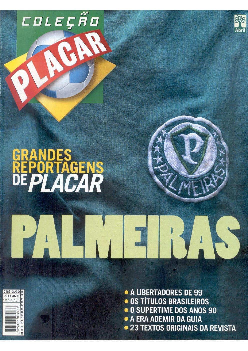 Capa da edição Nº 1204I da revista PLACAR