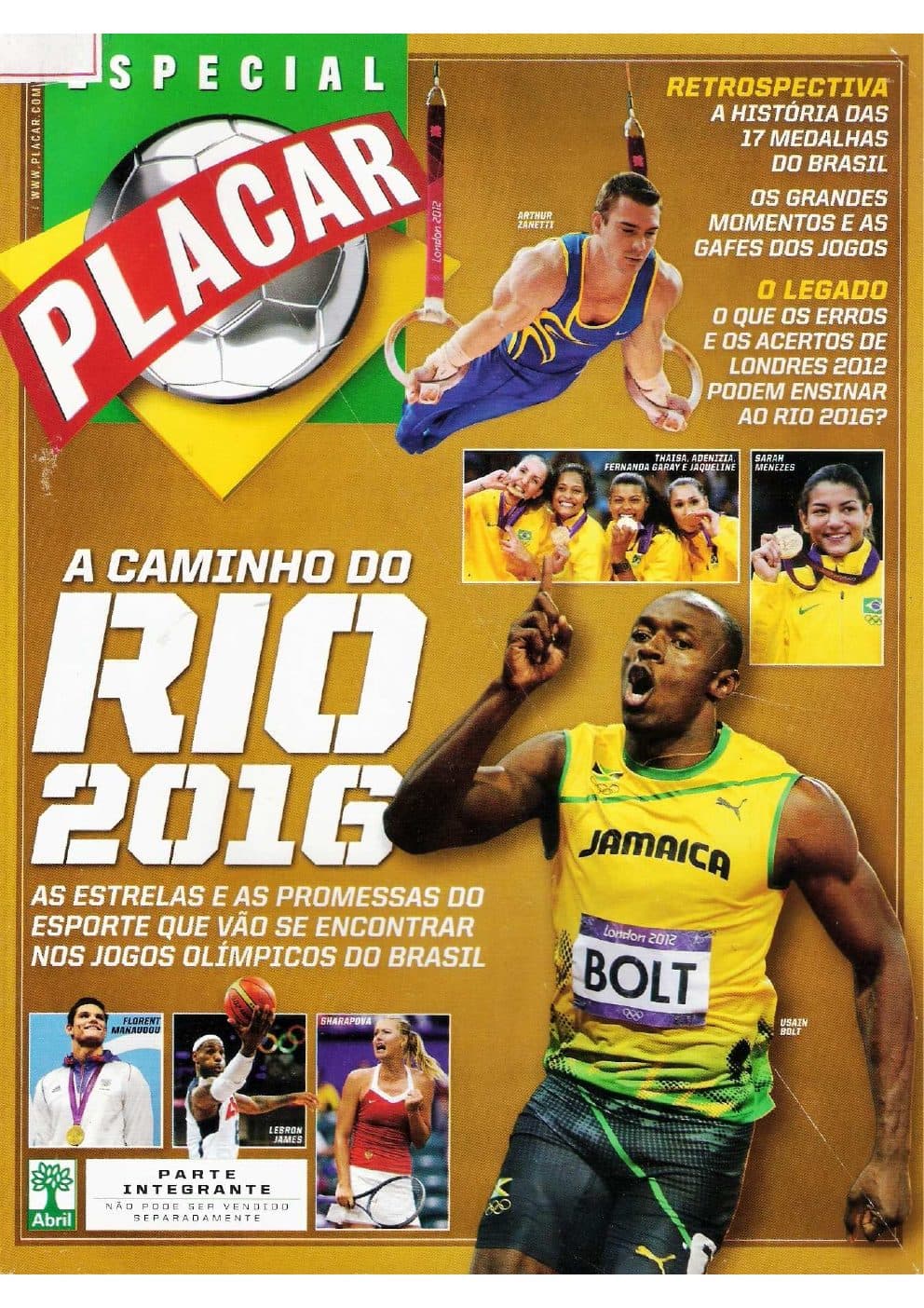 Capa da edição Nº 1370A da revista PLACAR