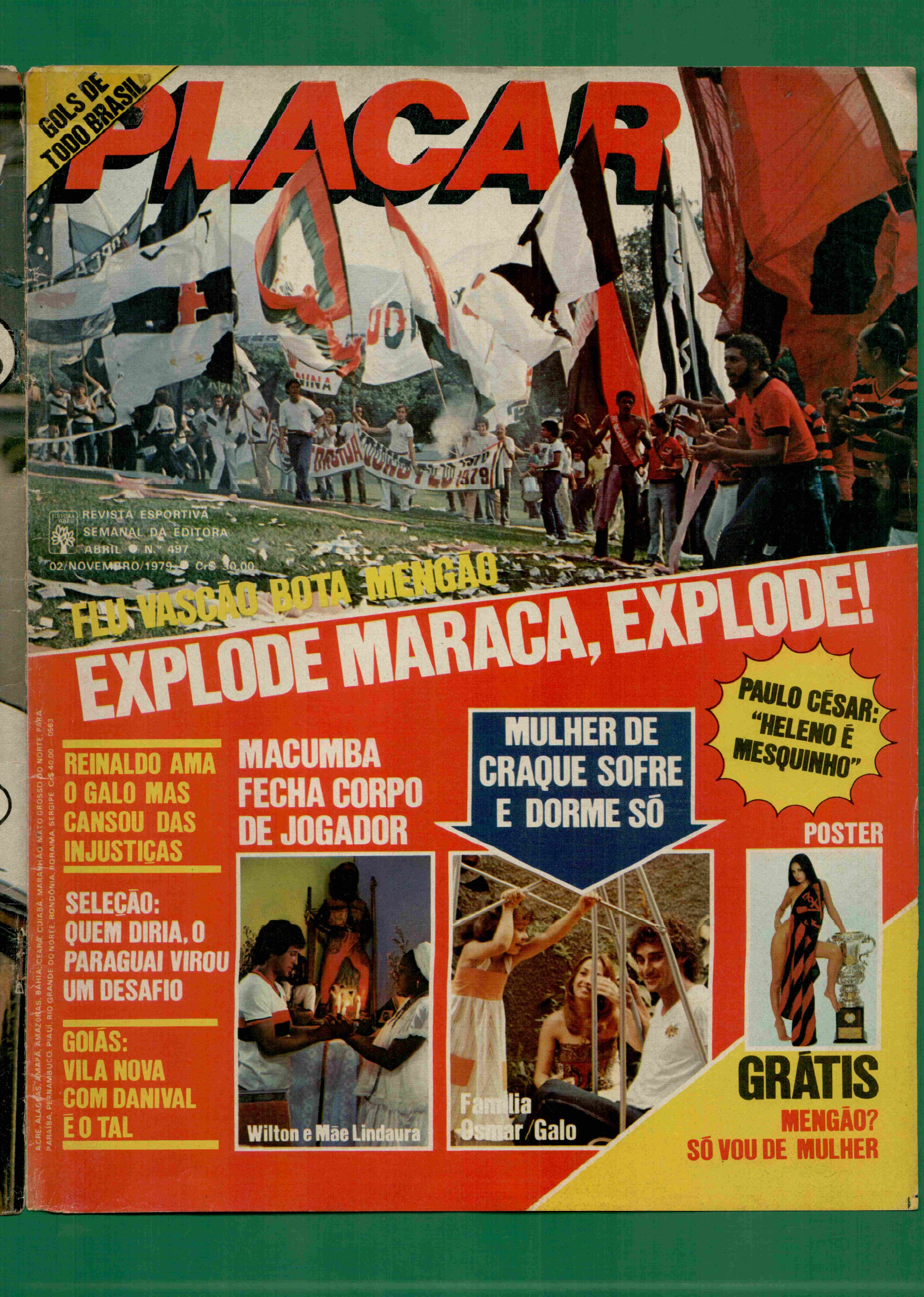 Capa da edição Explode Maraca, explode! da revista PLACAR