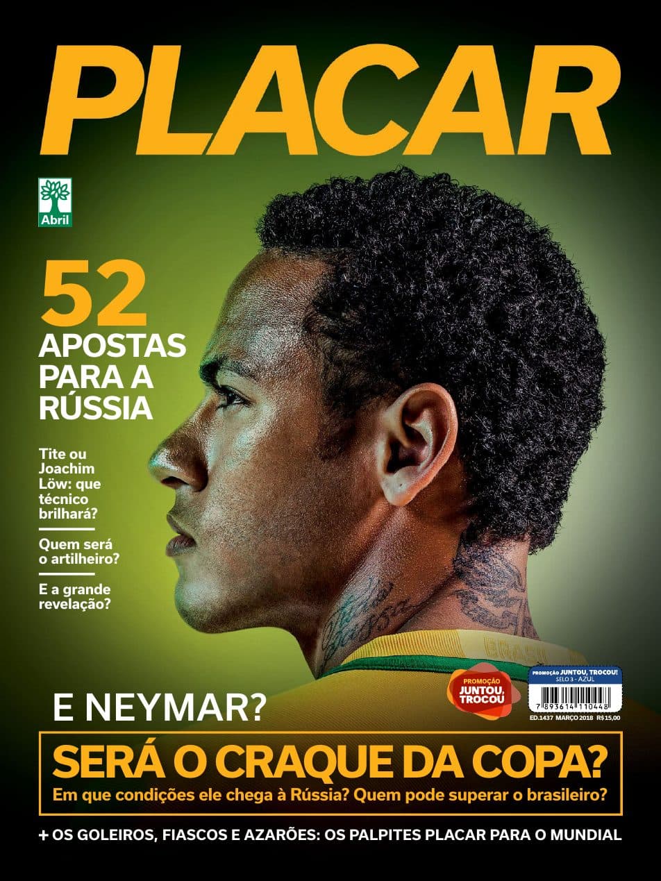 Capa da edição E Neymar? Será o craque da Copa? da revista PLACAR