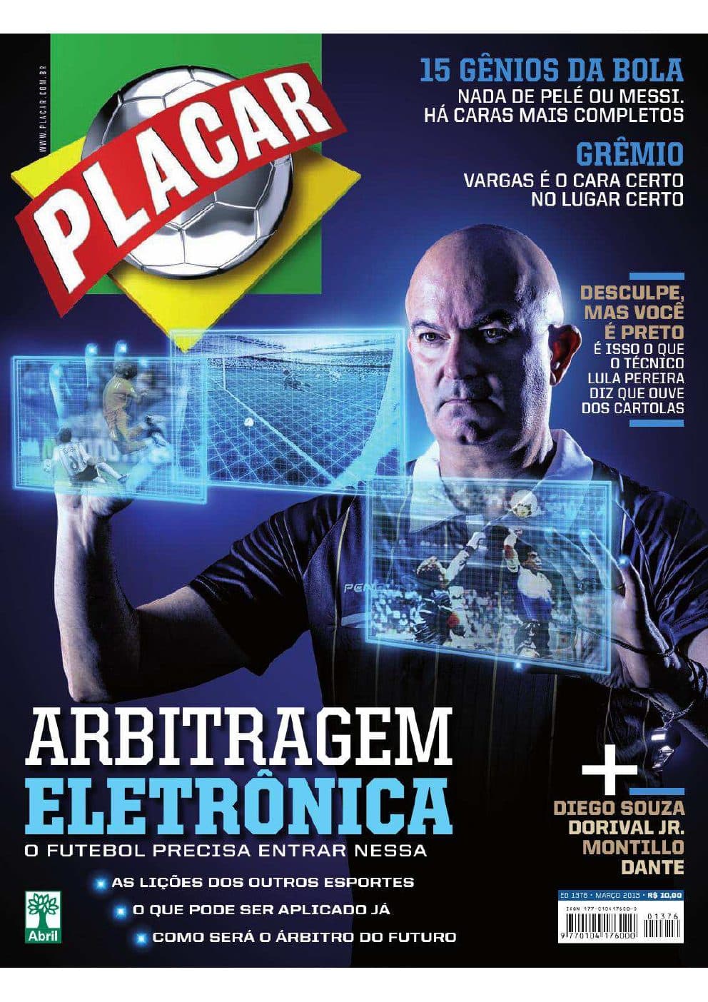 Capa da edição Nº 1376 da revista PLACAR