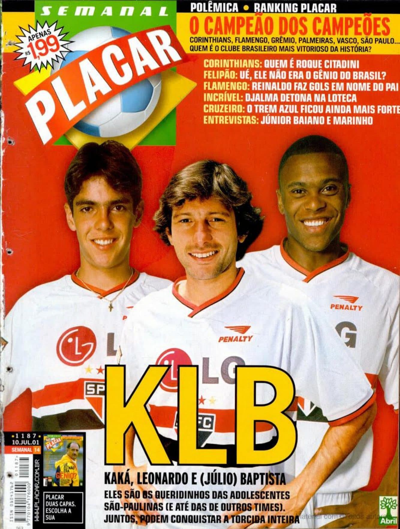 Capa da edição Nº 1187 da revista PLACAR