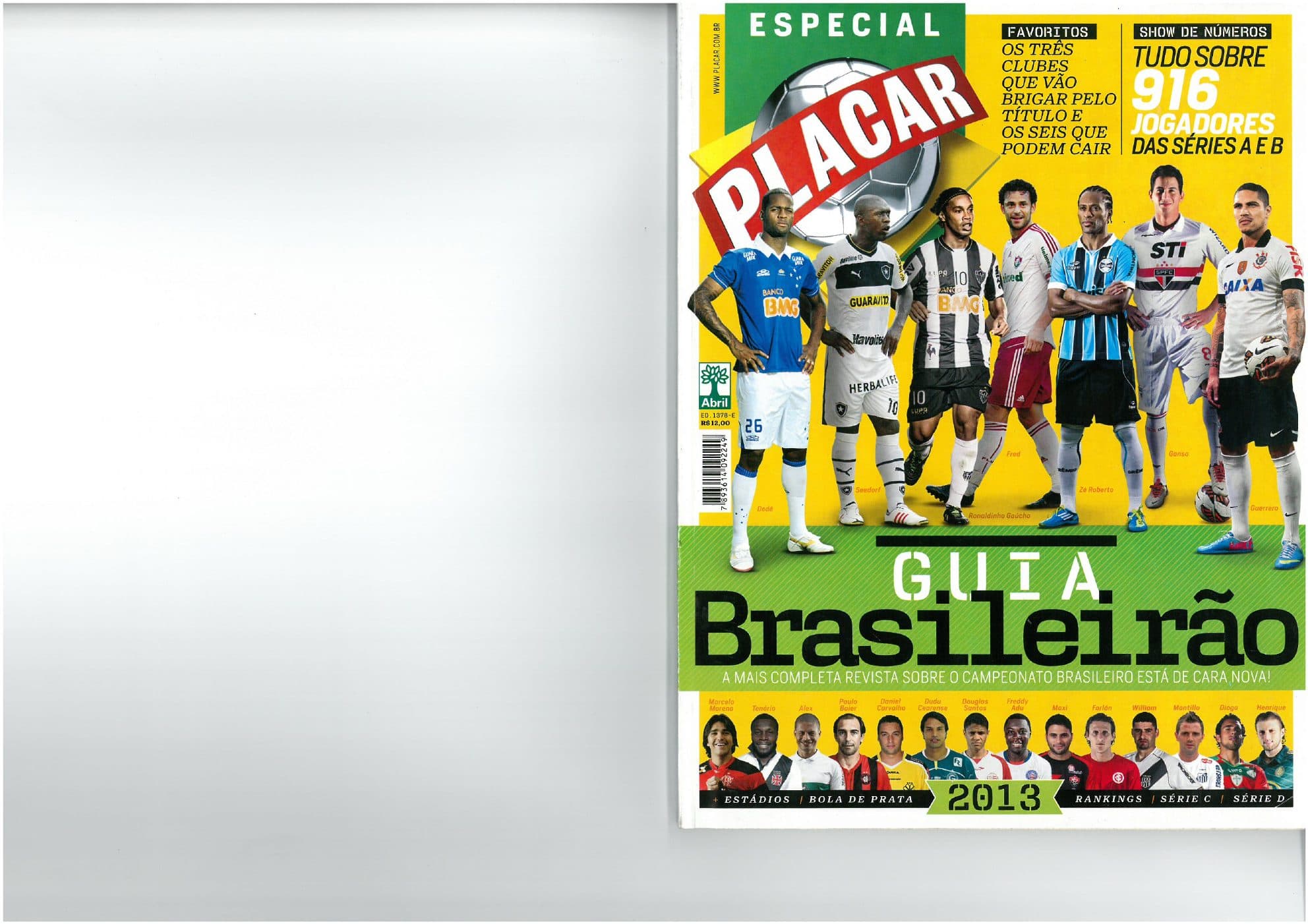 Capa da edição Nº 1378E da revista PLACAR