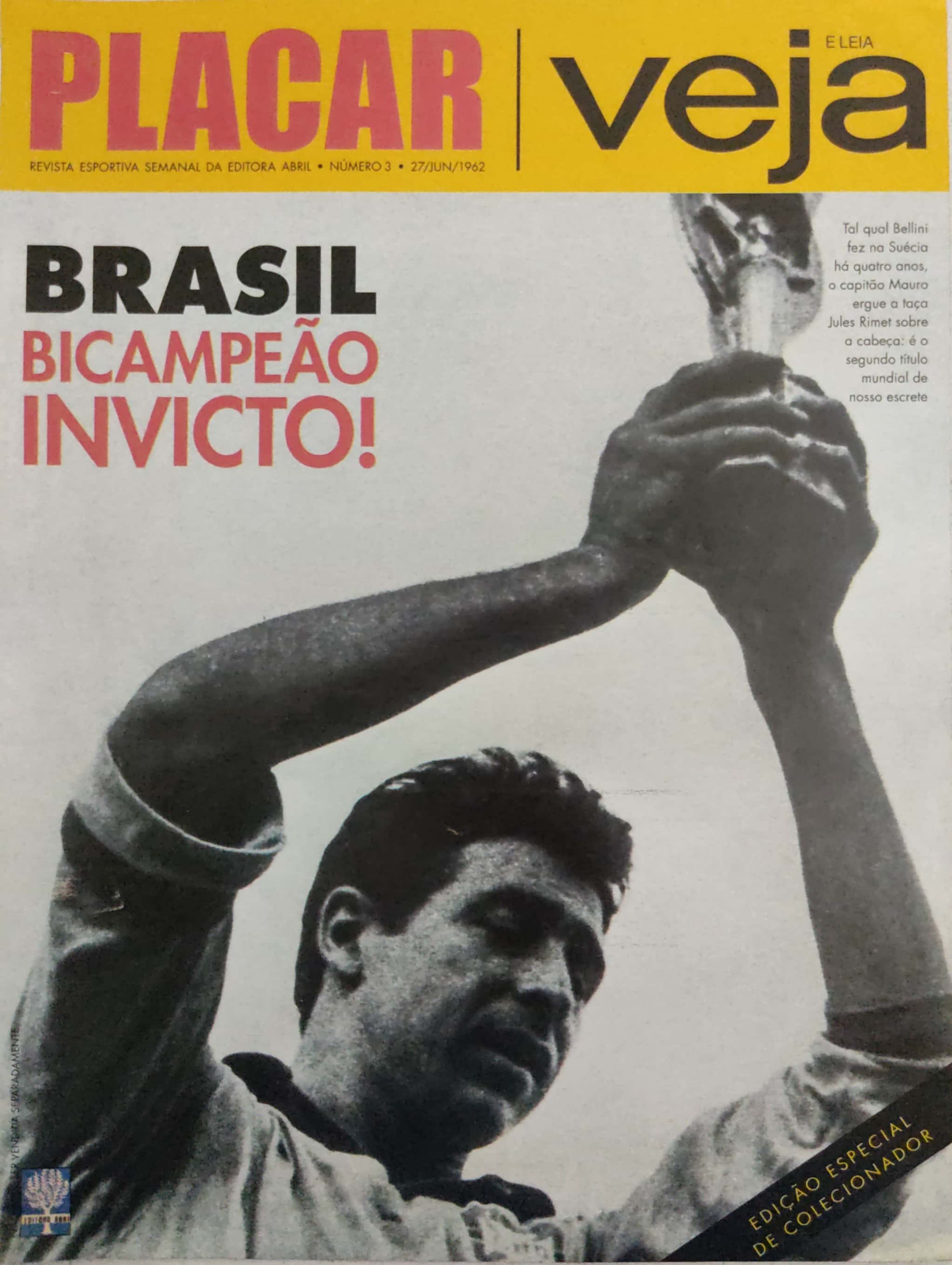 Capa da edição 2013 da revista PLACAR