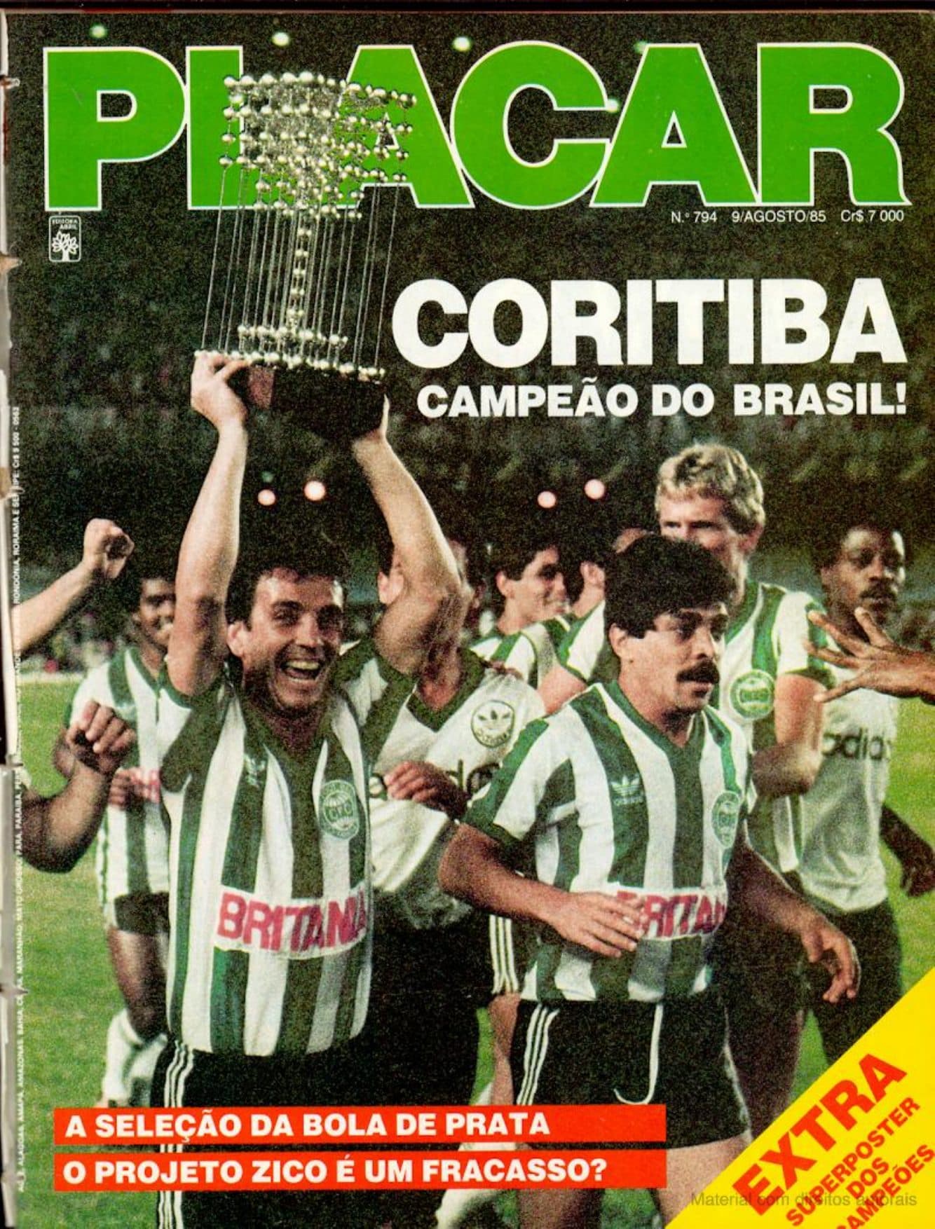 Capa da edição Nº 794 da revista PLACAR